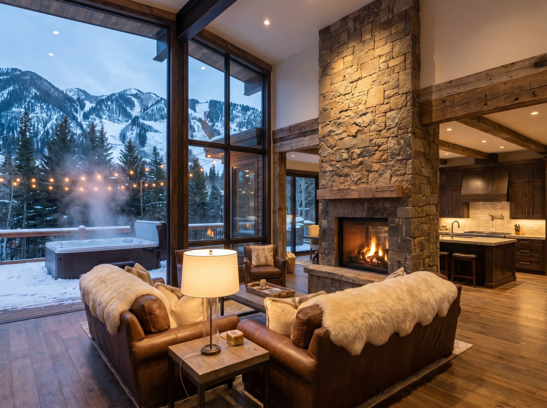 Luxury Mountain Lodge in Aspen
