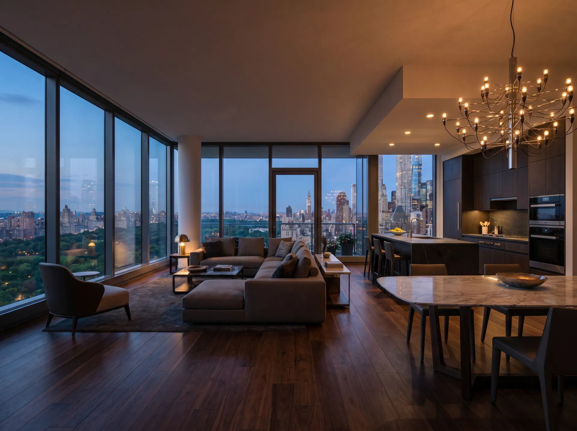 Manhattan Penthouse with Central Park Views