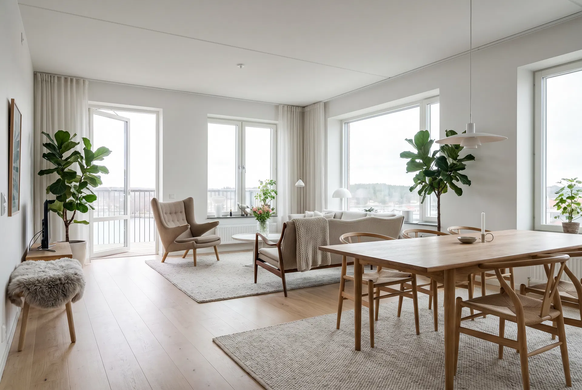 Scandinavian Waterfront Apartment