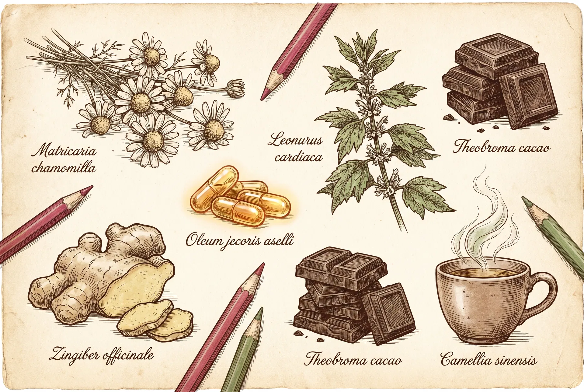抗炎草药与营养素