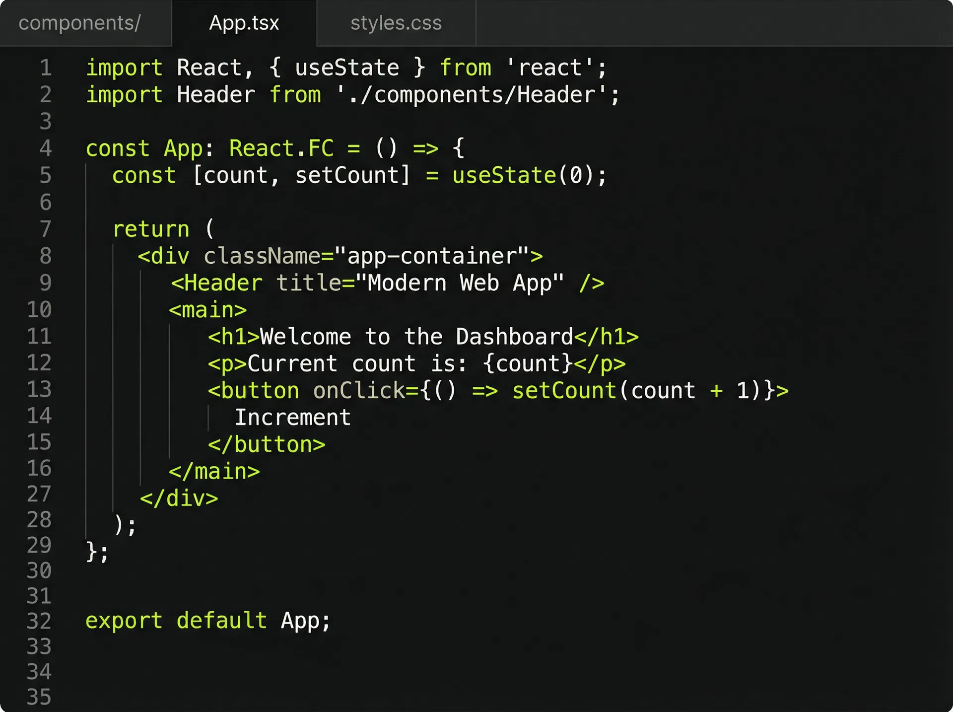 Modern, High-Performance Websites