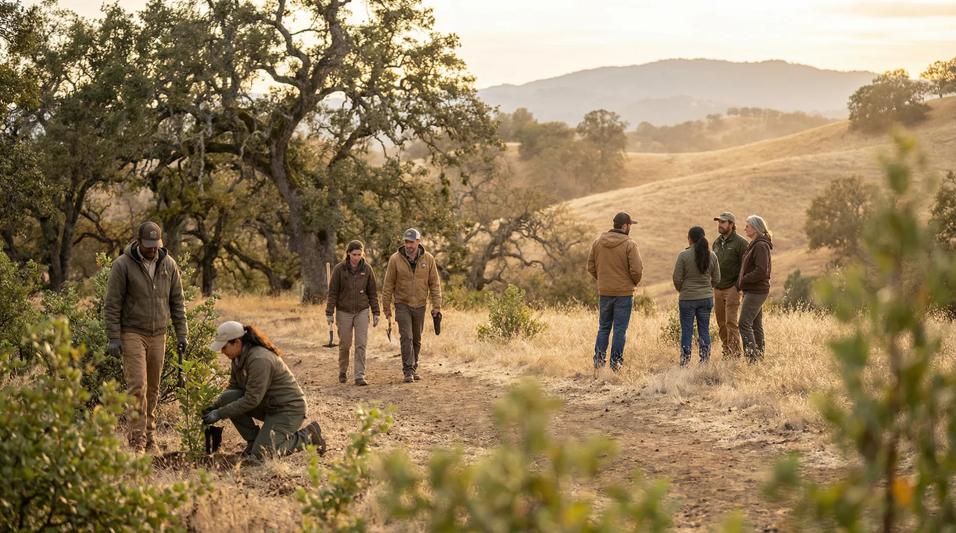 Community circle at HVC