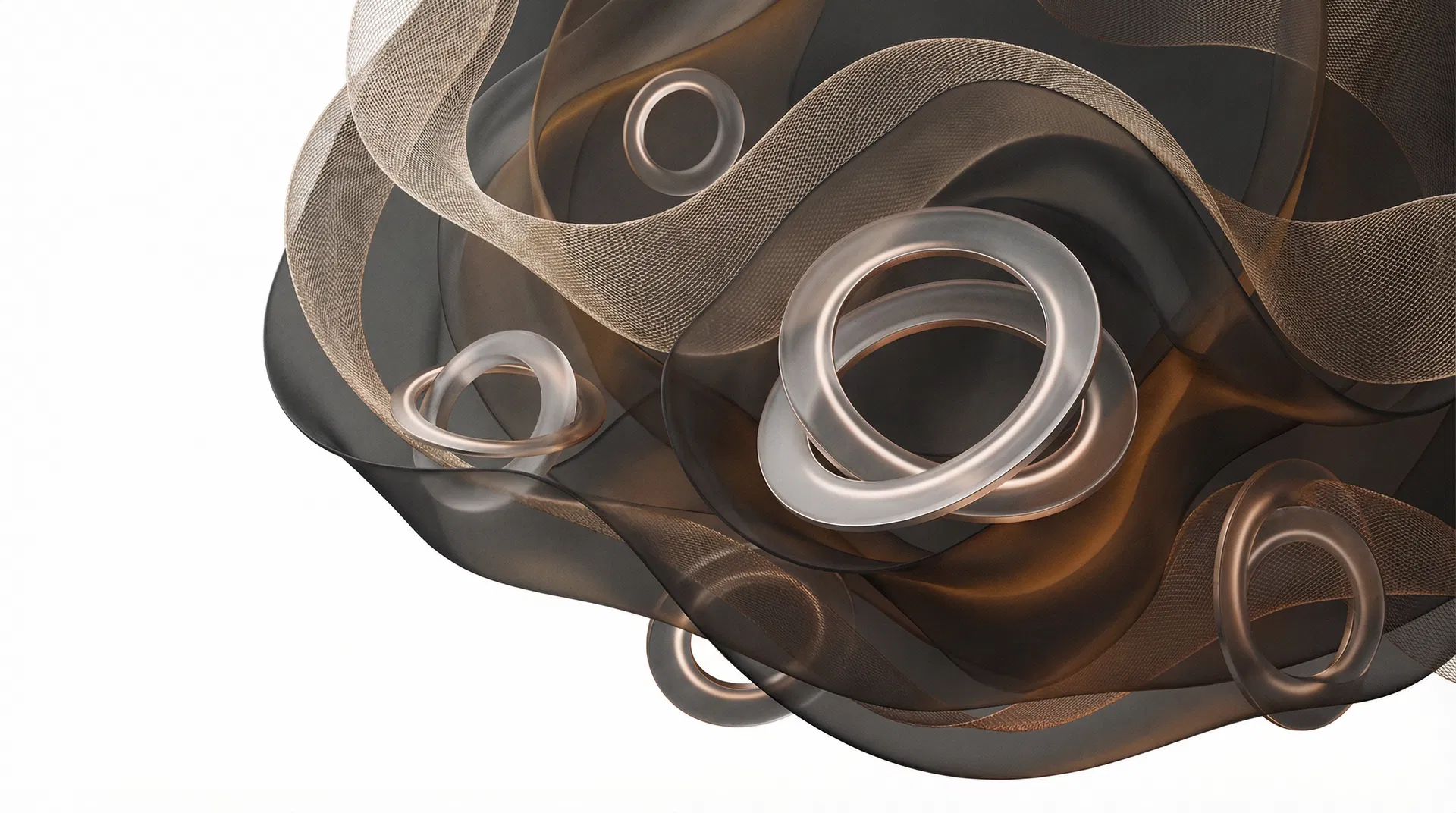 Abstract accent art