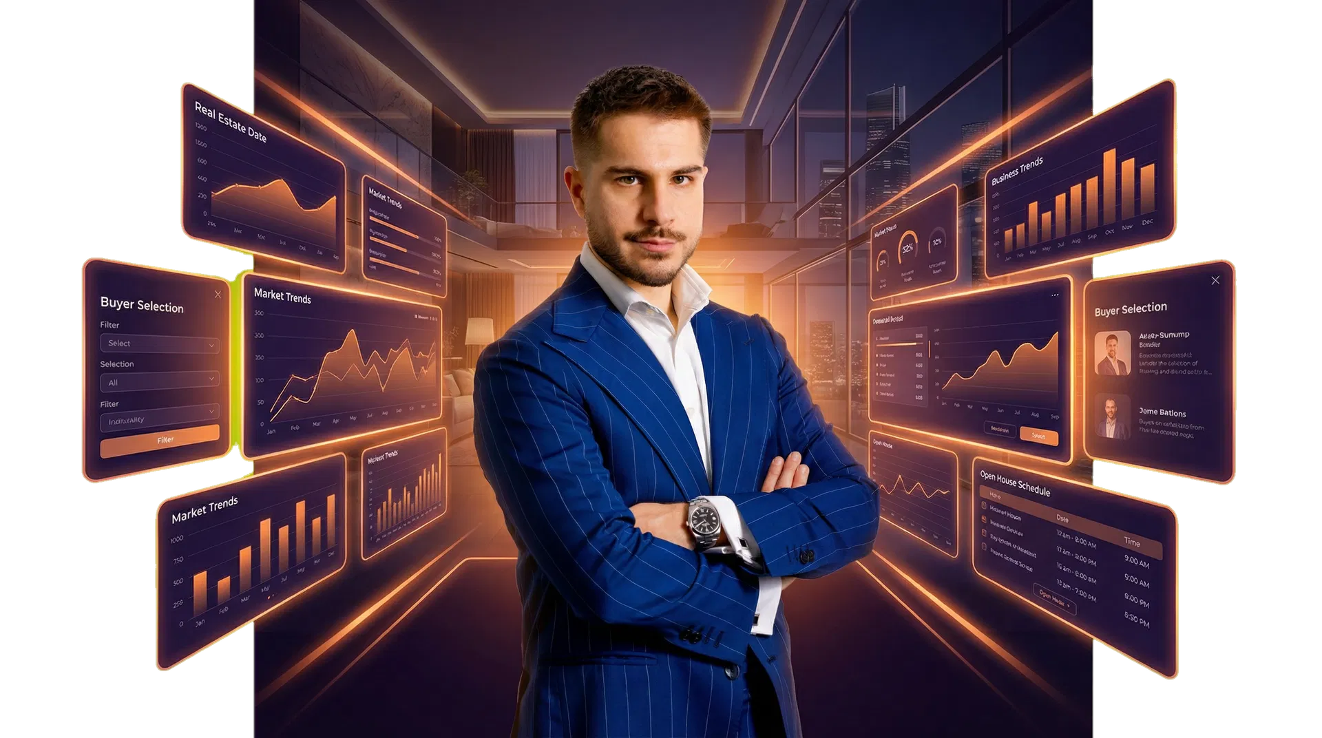Visuale premium del metodo immobiliare di Domenico Pedretti