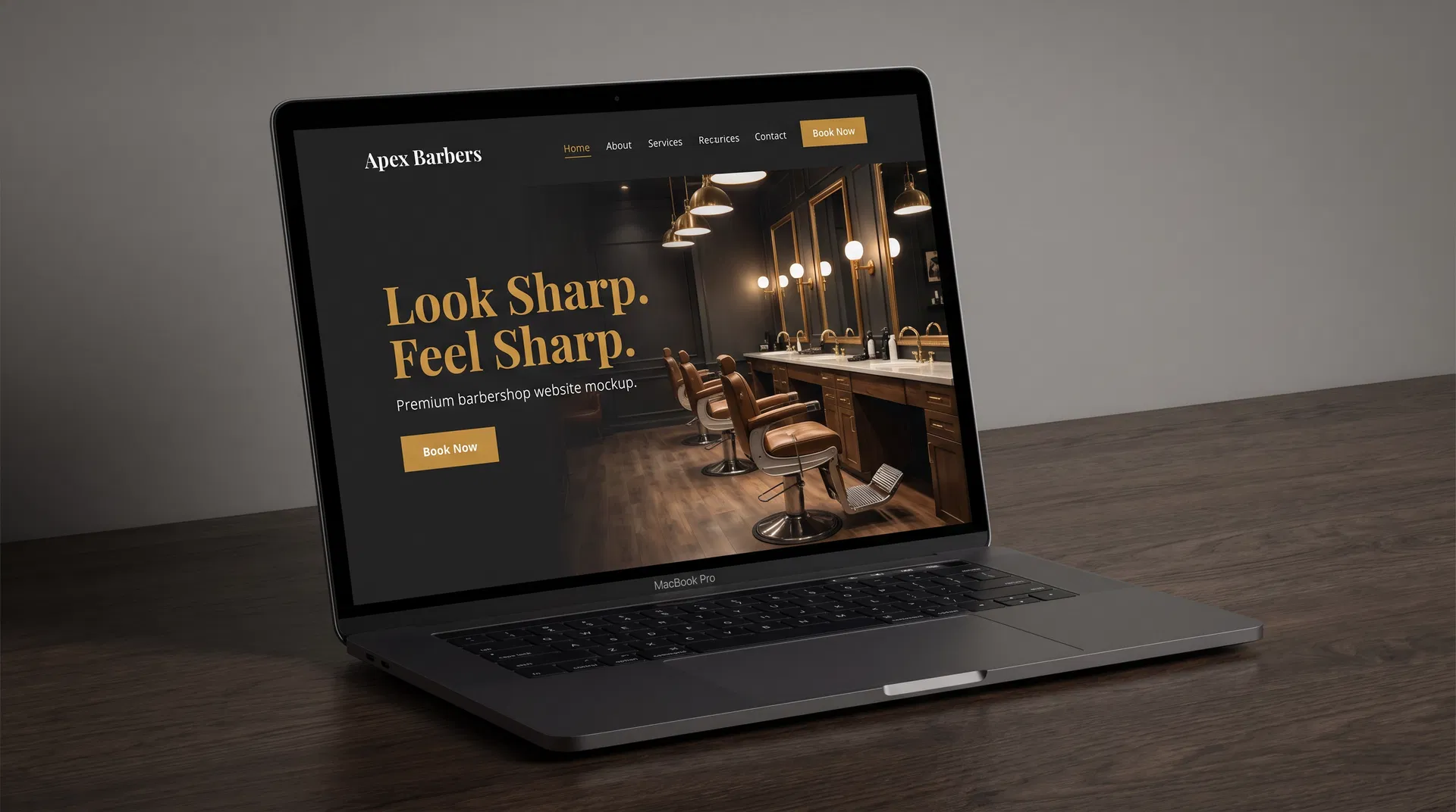 Alpha Barber website — Nottingham barbershop