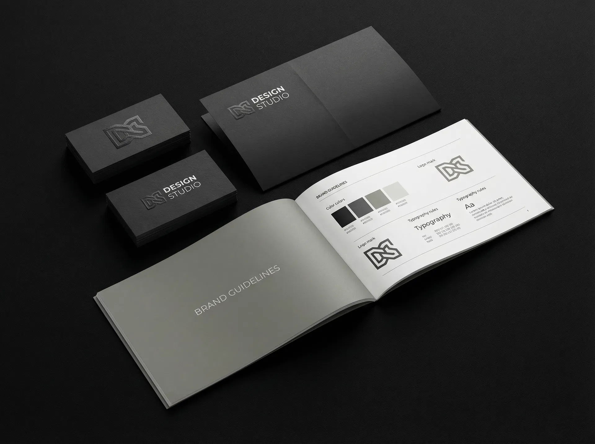 Brand Identity — Premium Mark