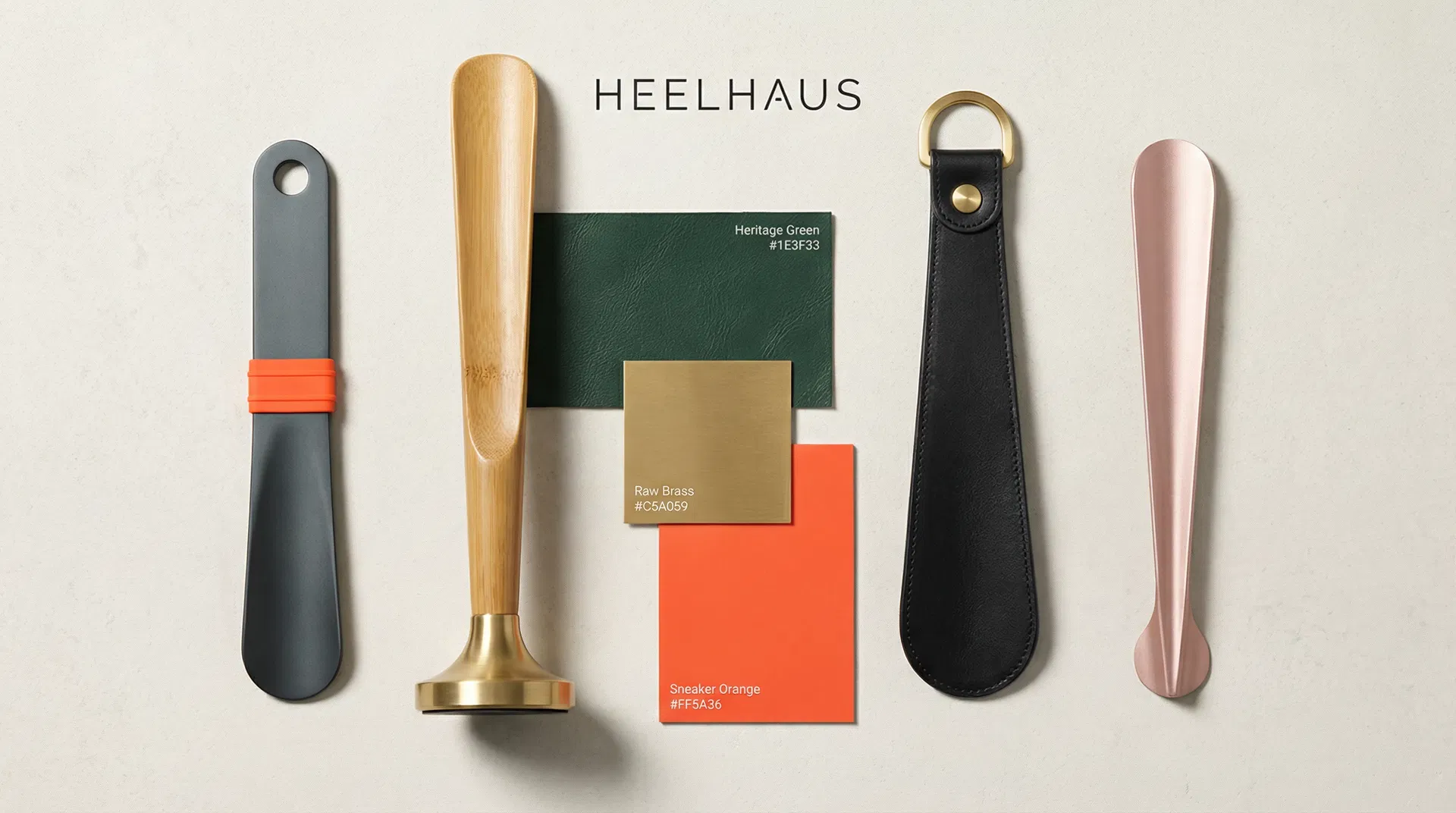 Heelhaus brand mood board