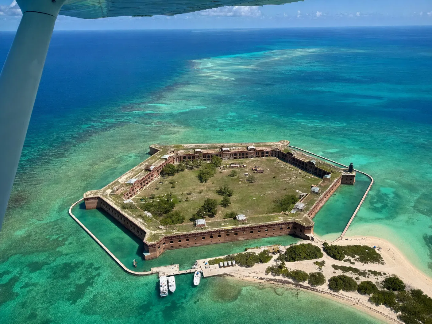 Seaplane to Dry Tortugas