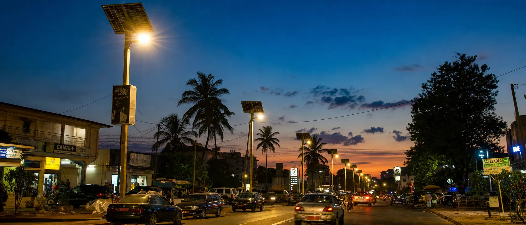 Lampadaires solaires