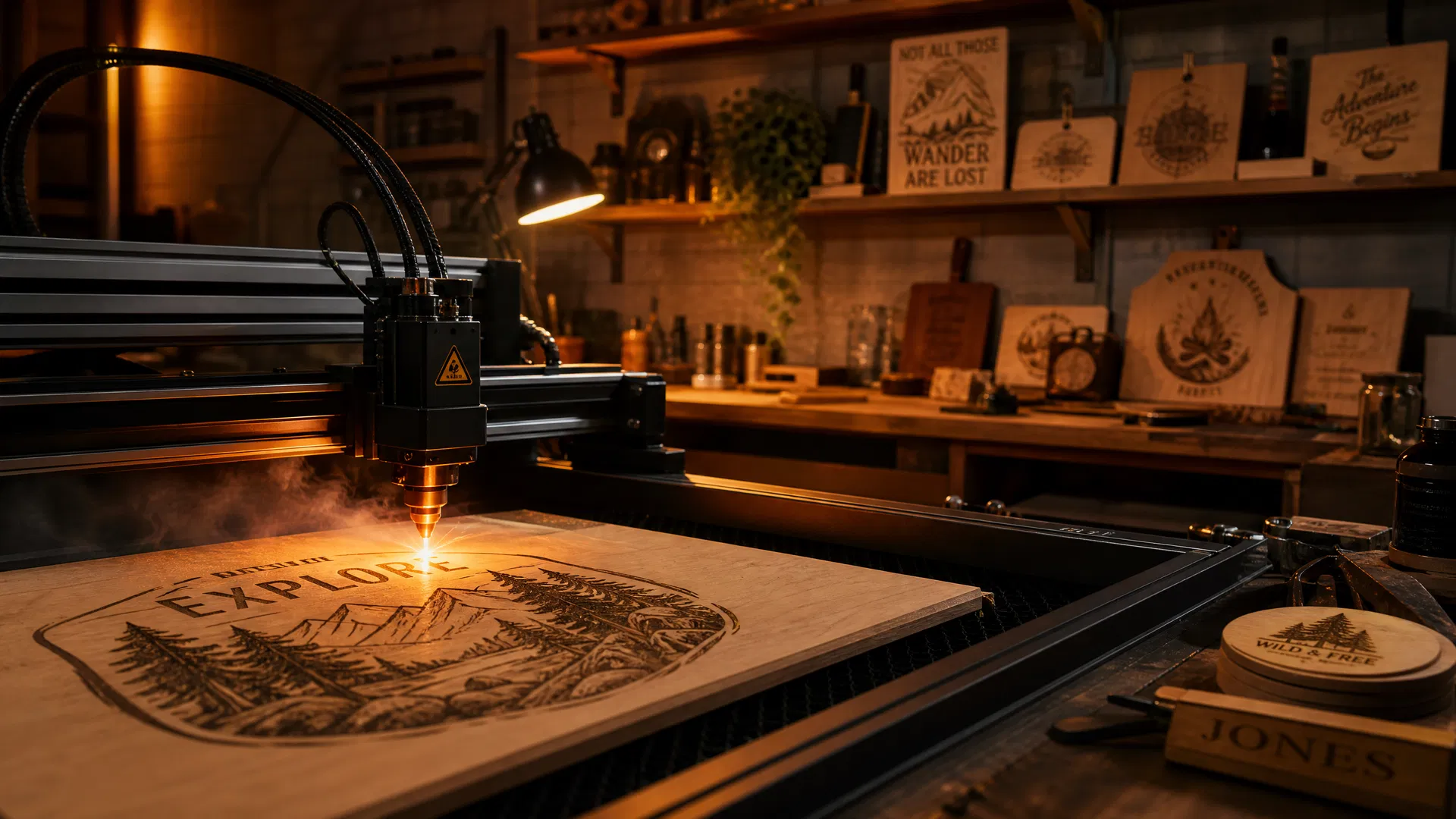 Laser engraving process