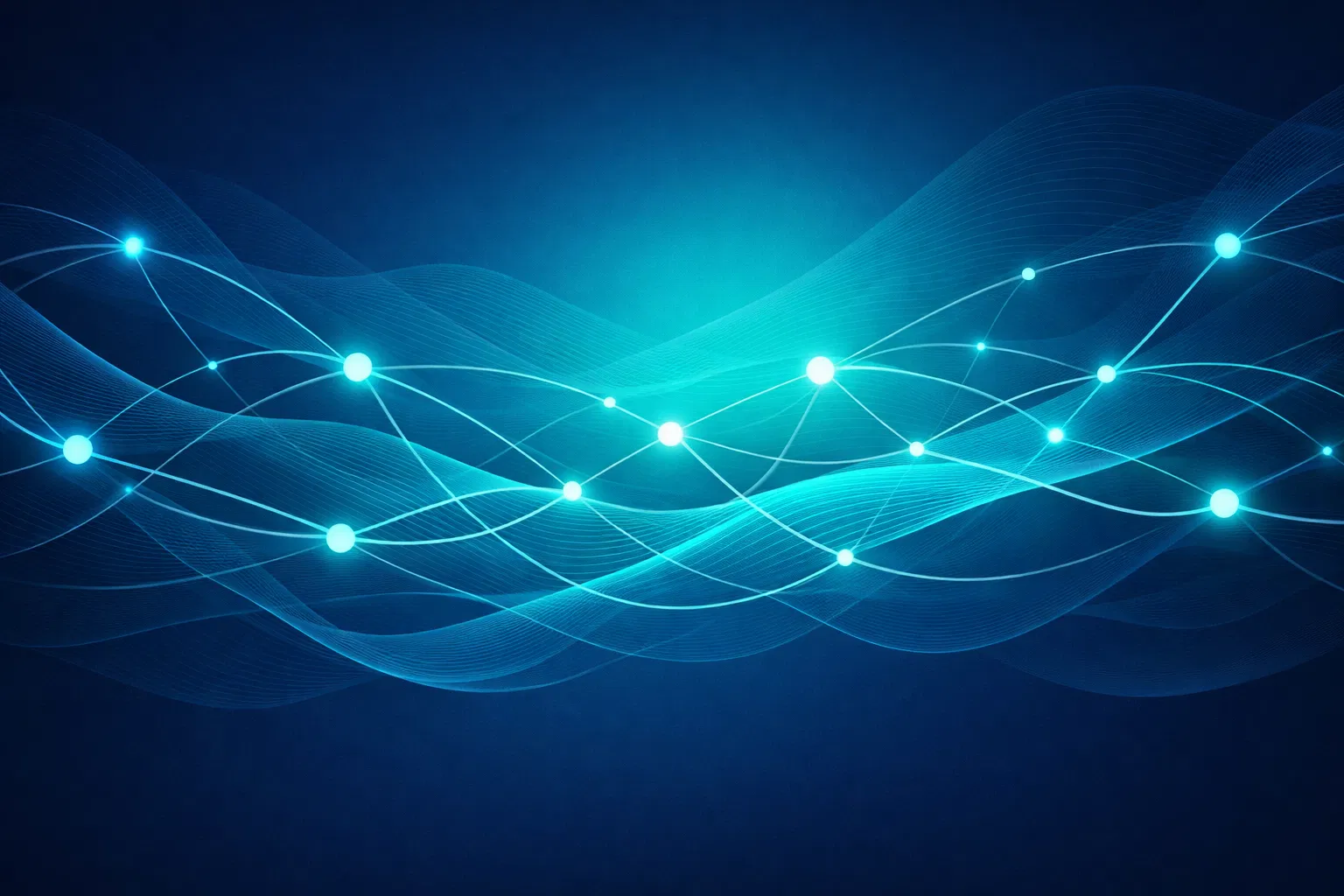 Neural waves background
