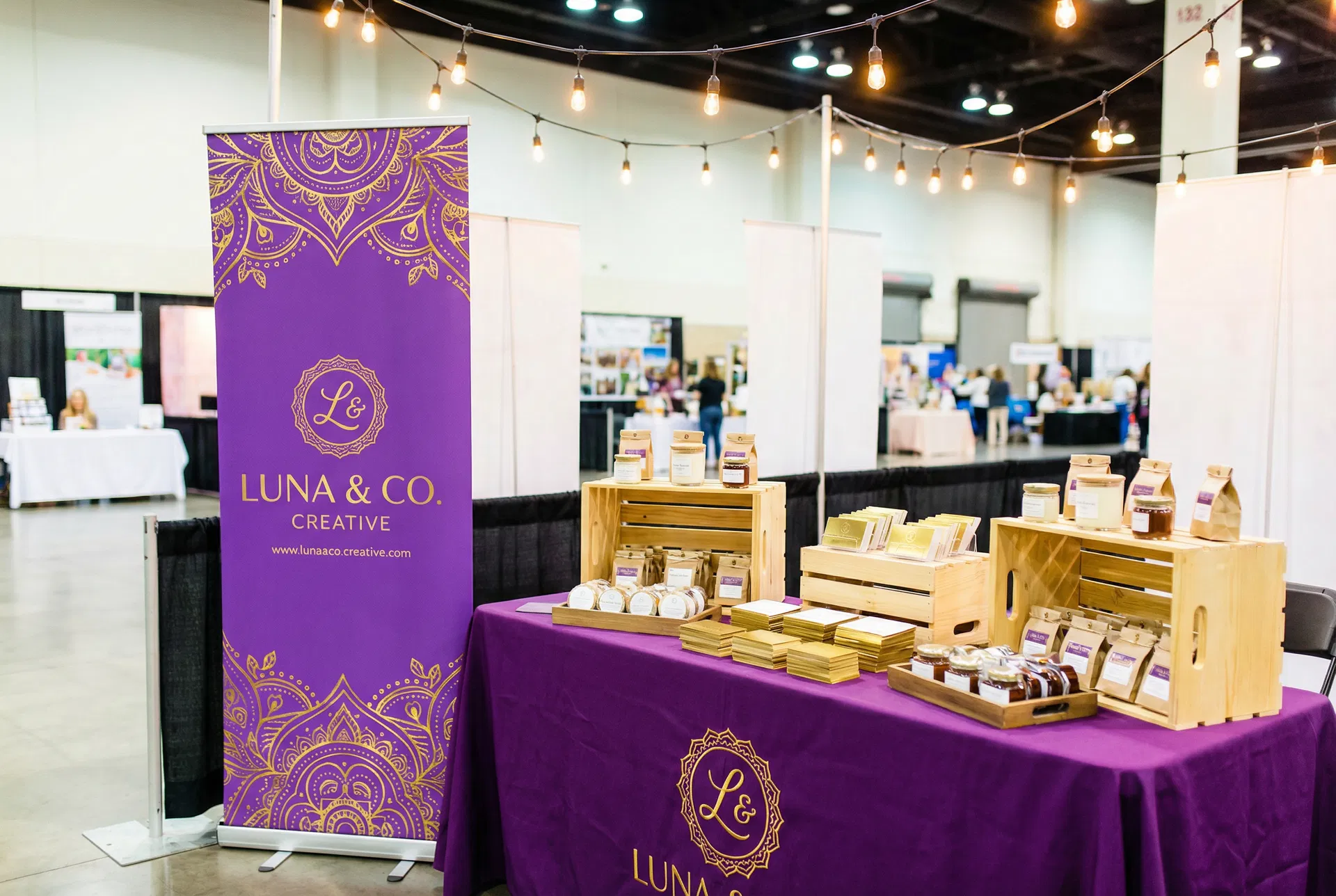 Event branding booth