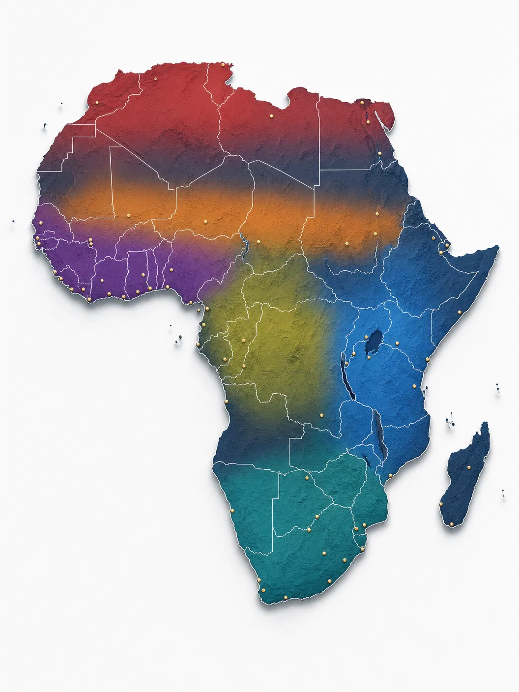 Carte des risques en Afrique