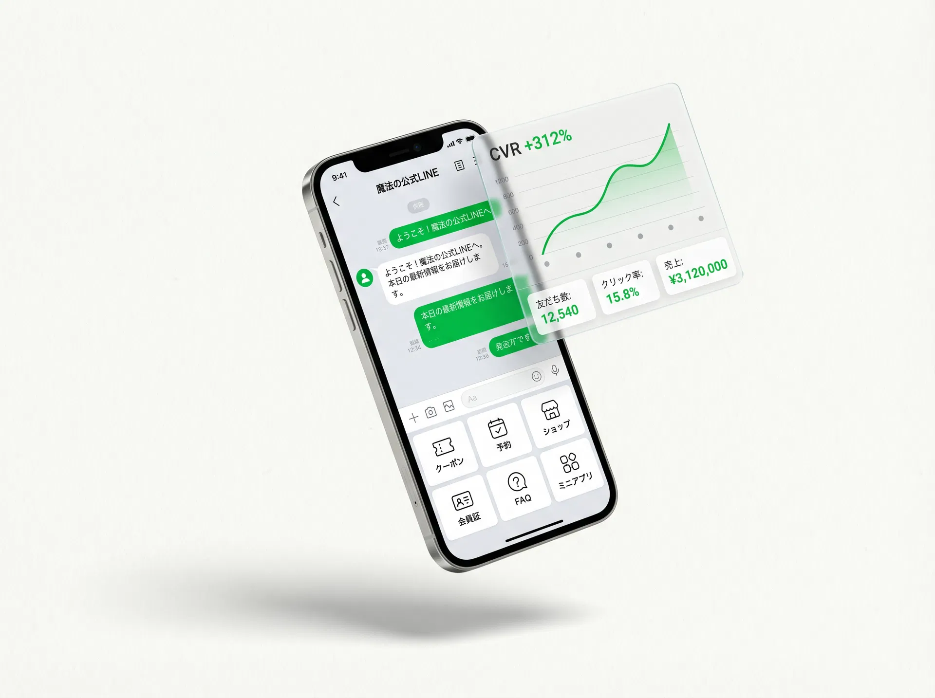 魔法の公式LINE ダッシュボード