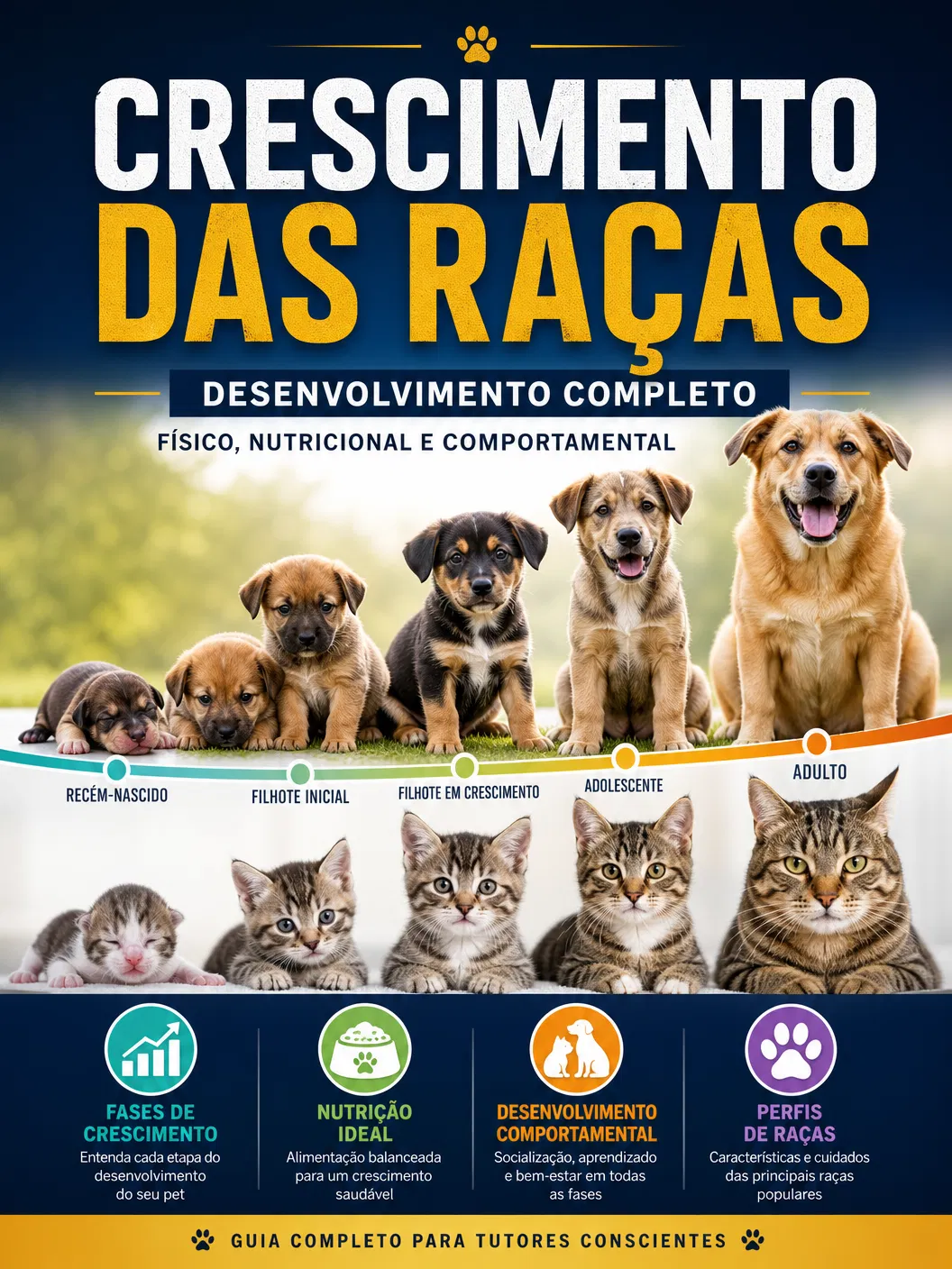 Crescimento das Raças