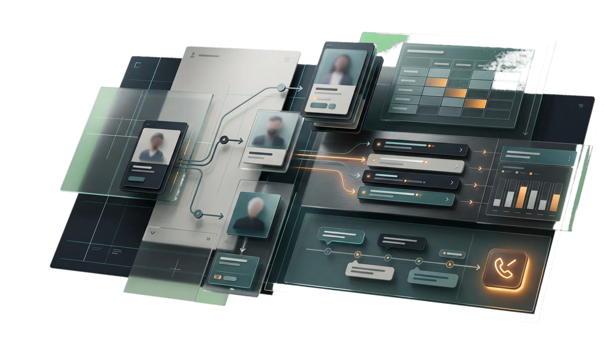 DreamLeads LinkedIn SaaS visual