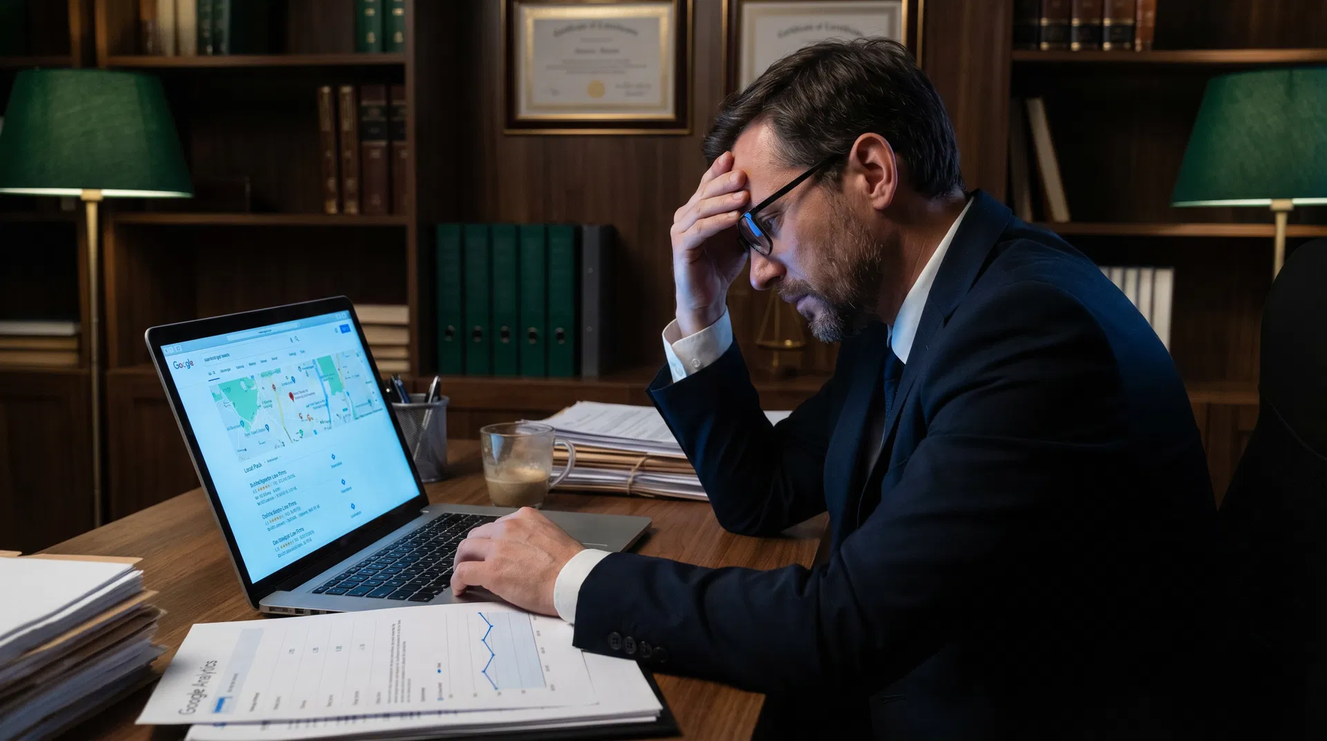Attorney frustrated by Google Maps invisibility — law firm not appearing in local search results
