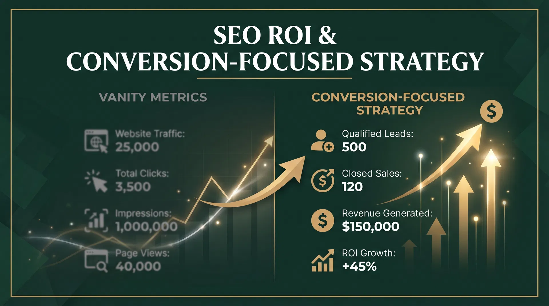 SEO ROI and Conversion-Focused Strategy: Vanity Metrics vs Real Results