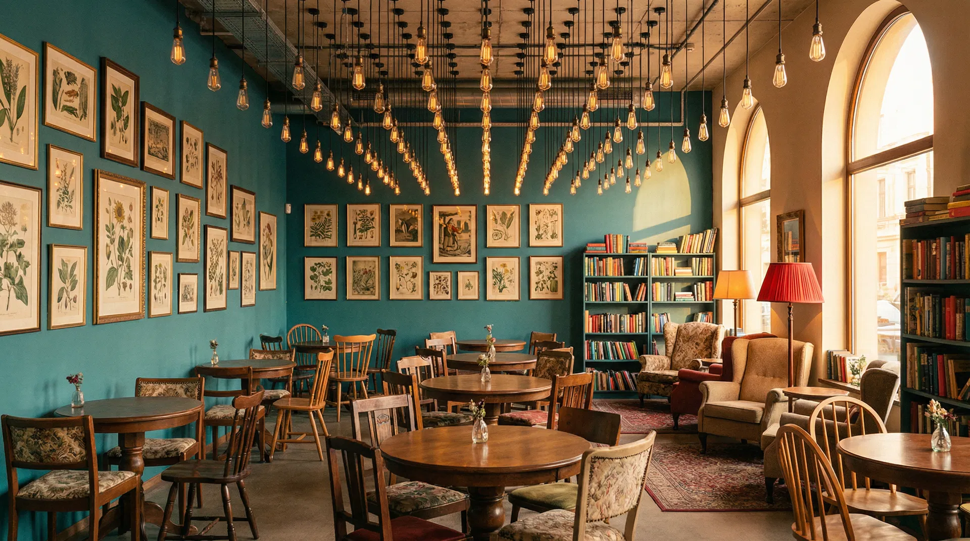 Chapter & Steam interior ambiance