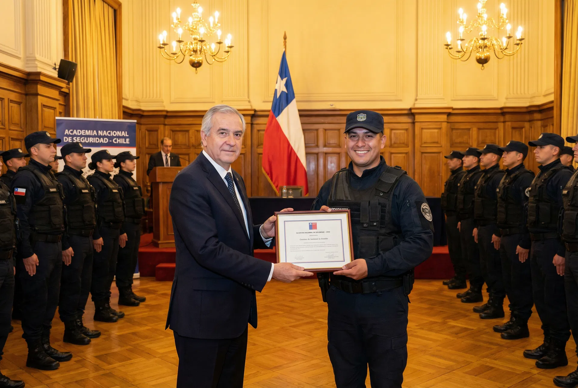 Ceremonia de certificación