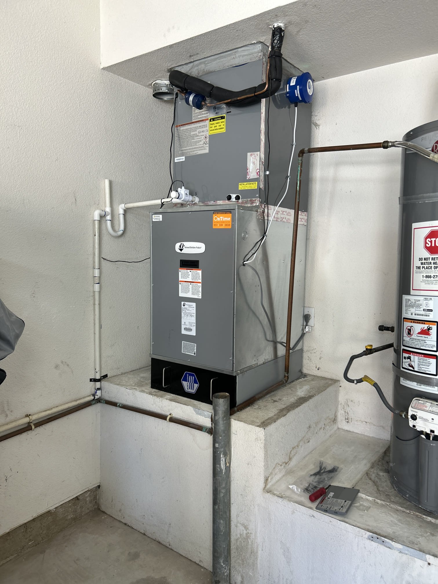 Heat Pump, 115v Air Handler Replacement in San Marcos