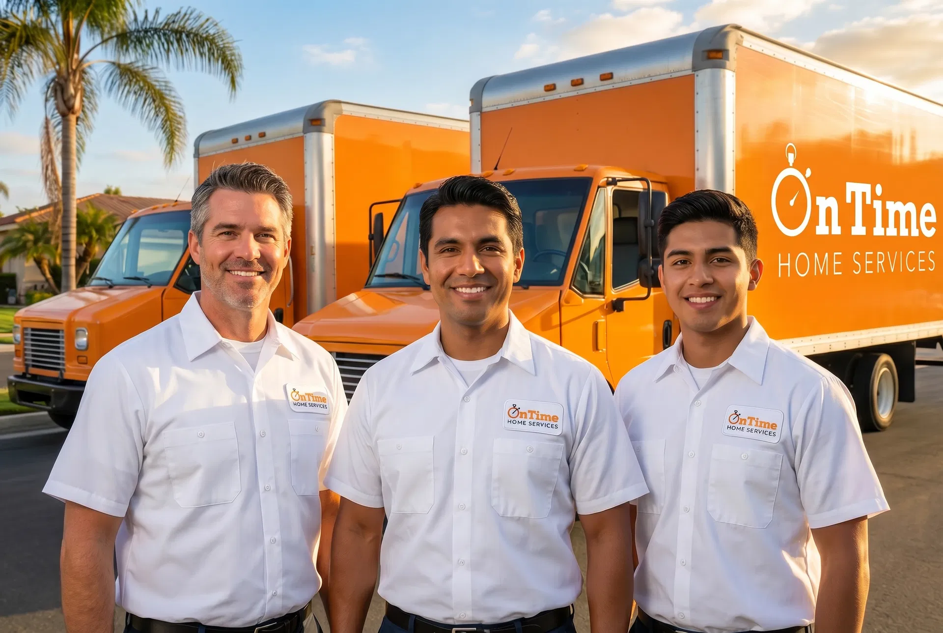 On Time Home Services fleet