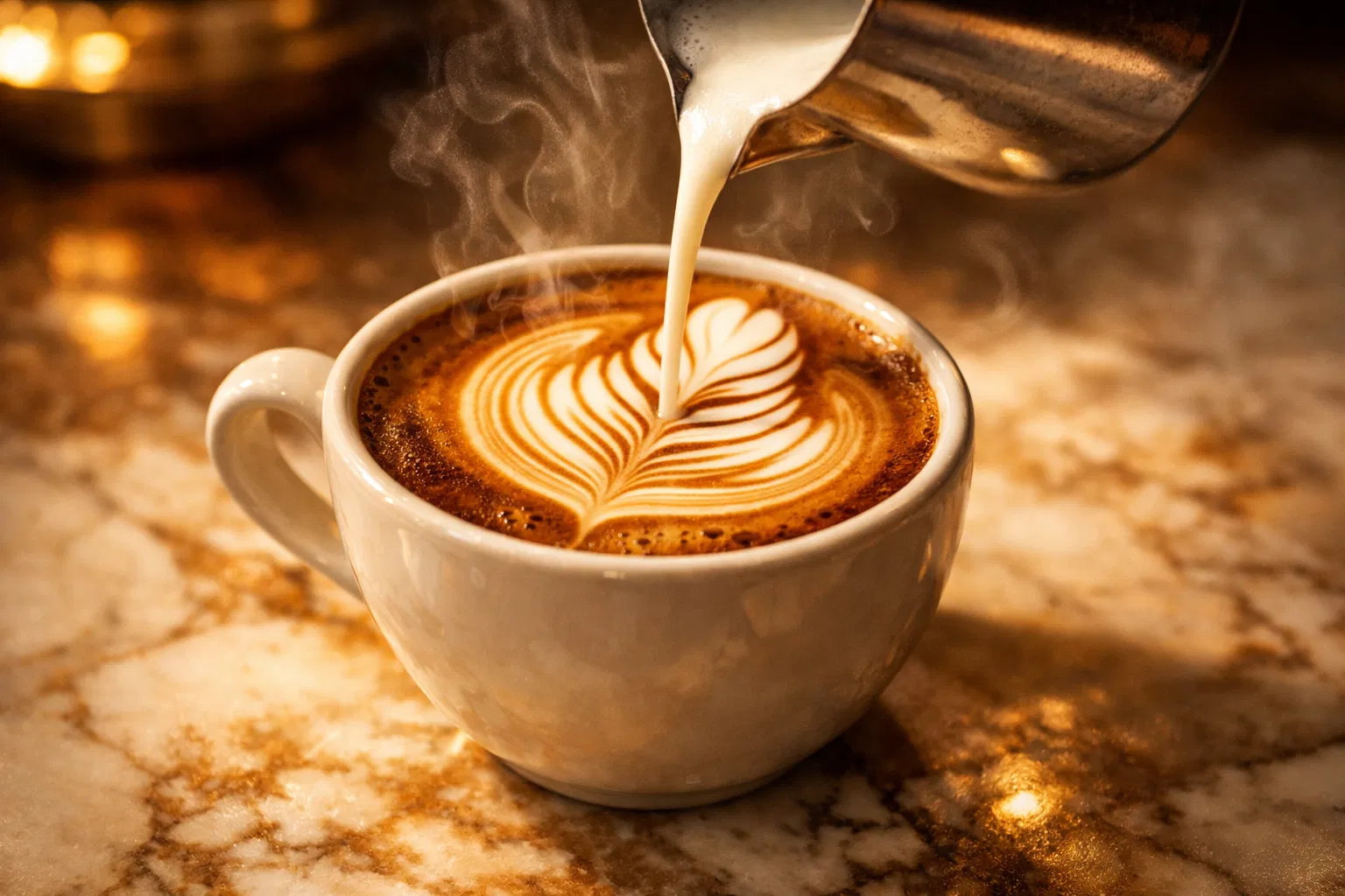 Artisan espresso at Leonardo's