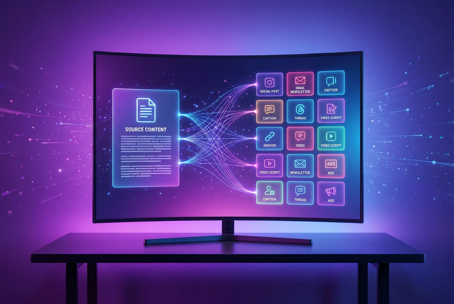 AI Content Repurposer - Turn 1 Idea Into 15 Ready-To-Publish Posts