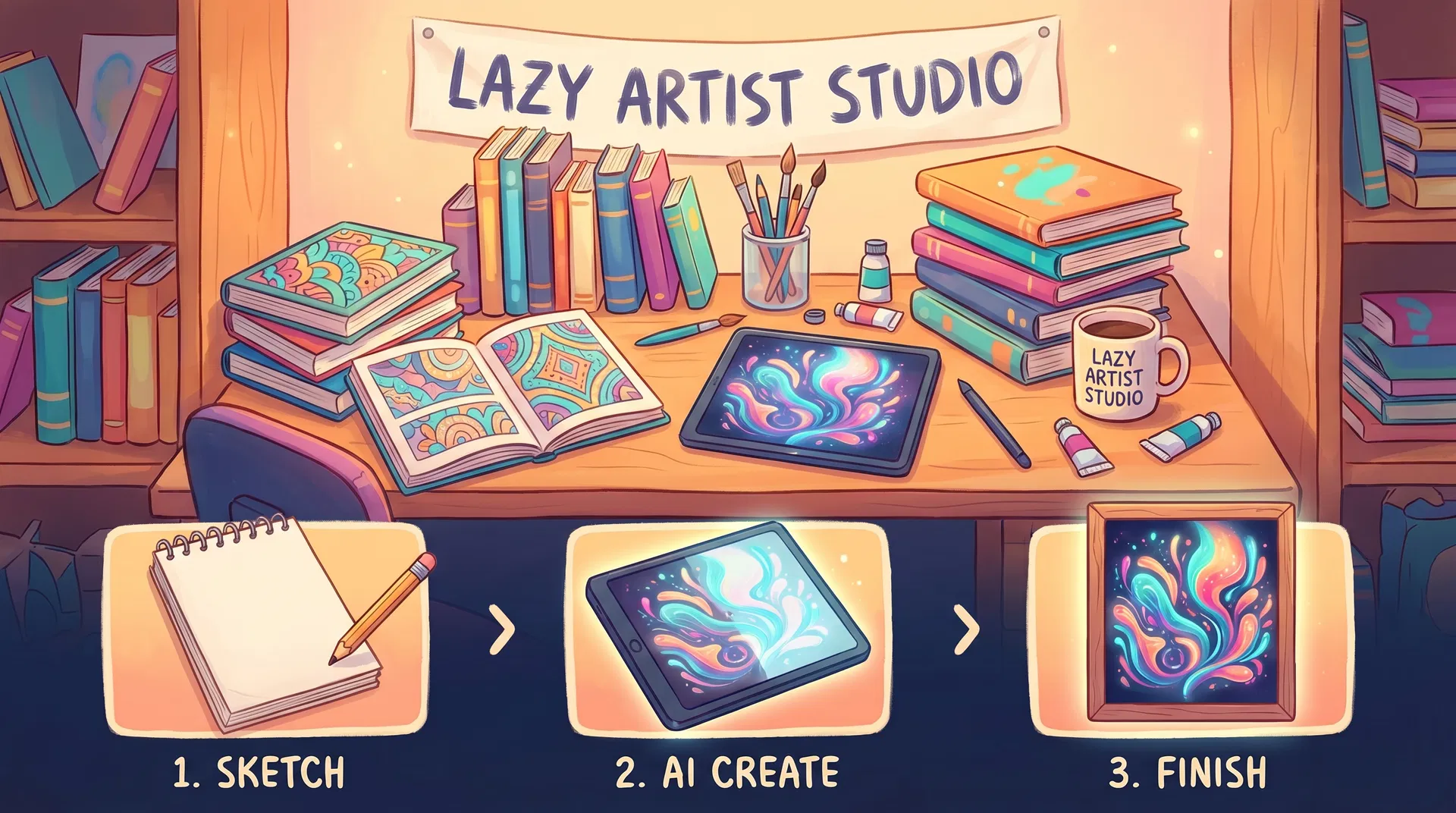 Create Coloring Books in 3 Steps: The KDP Creator's Secret Weapon