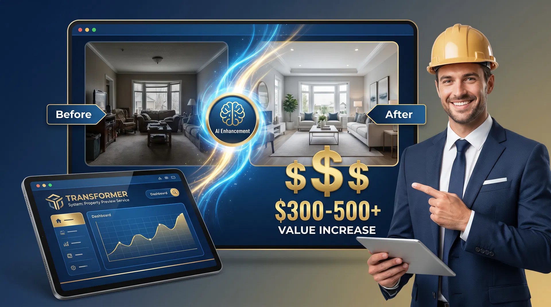 TRANSFORMER System - Turn Property Photos Into $300-500/Month