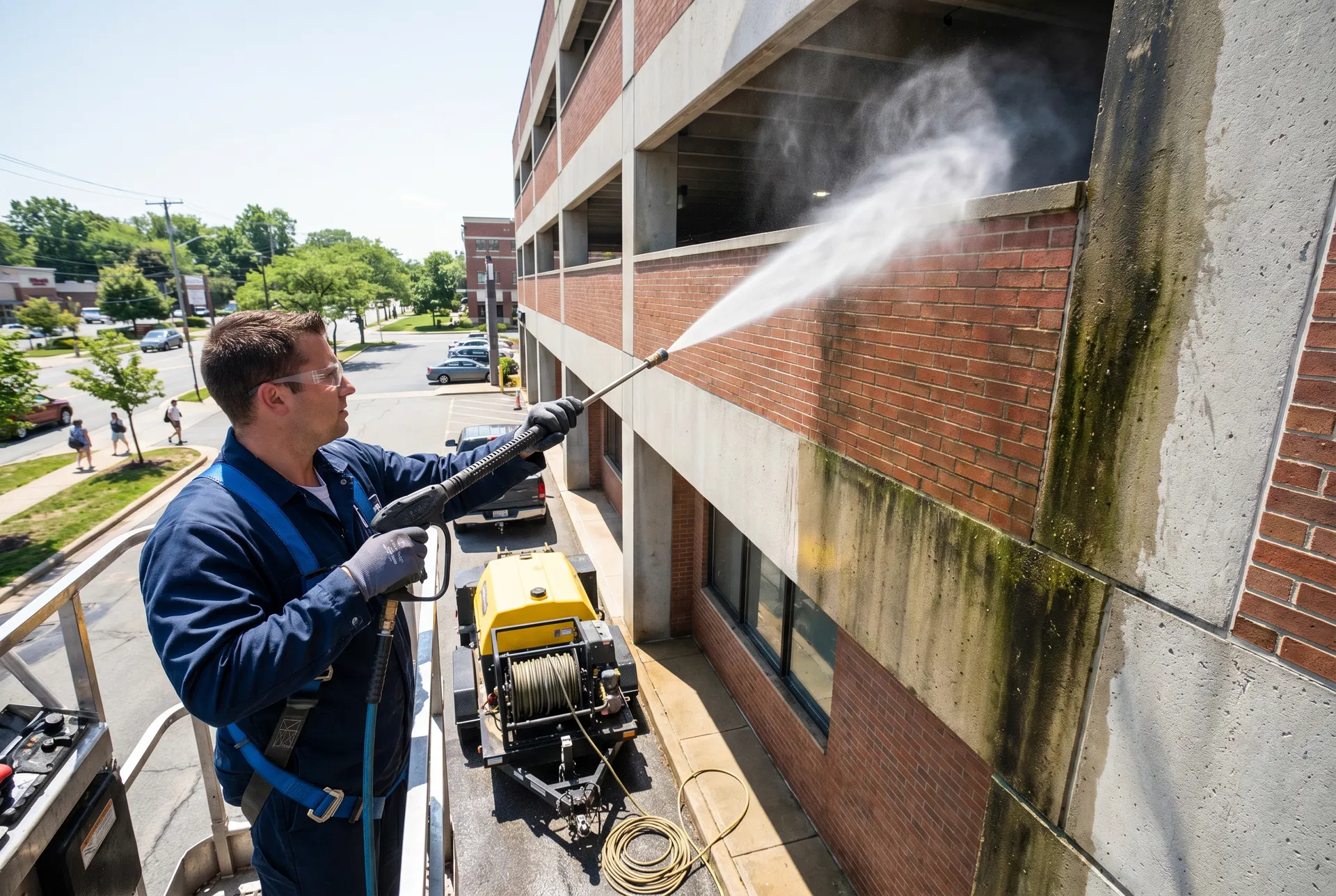 Commercial Pressure Washing