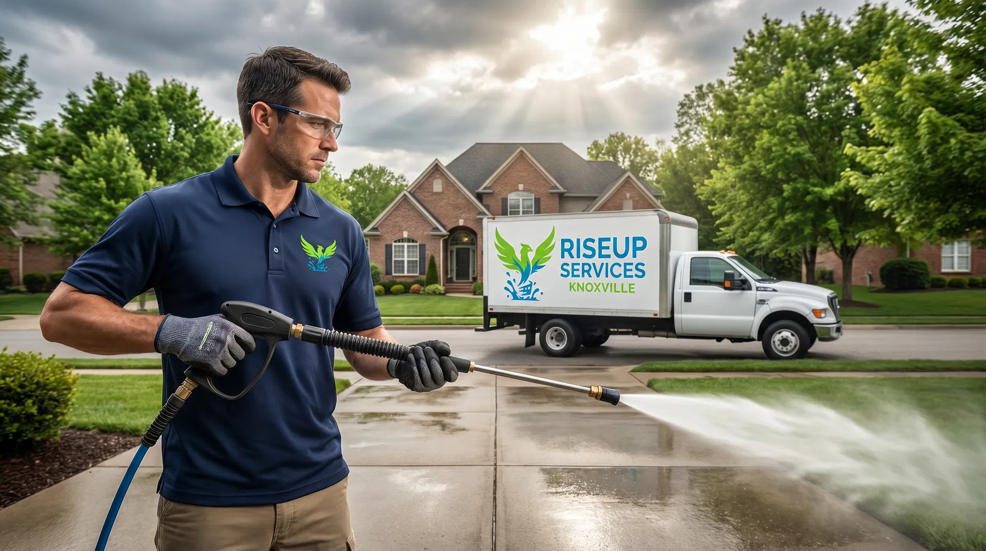 Professional pressure washing in Knoxville TN