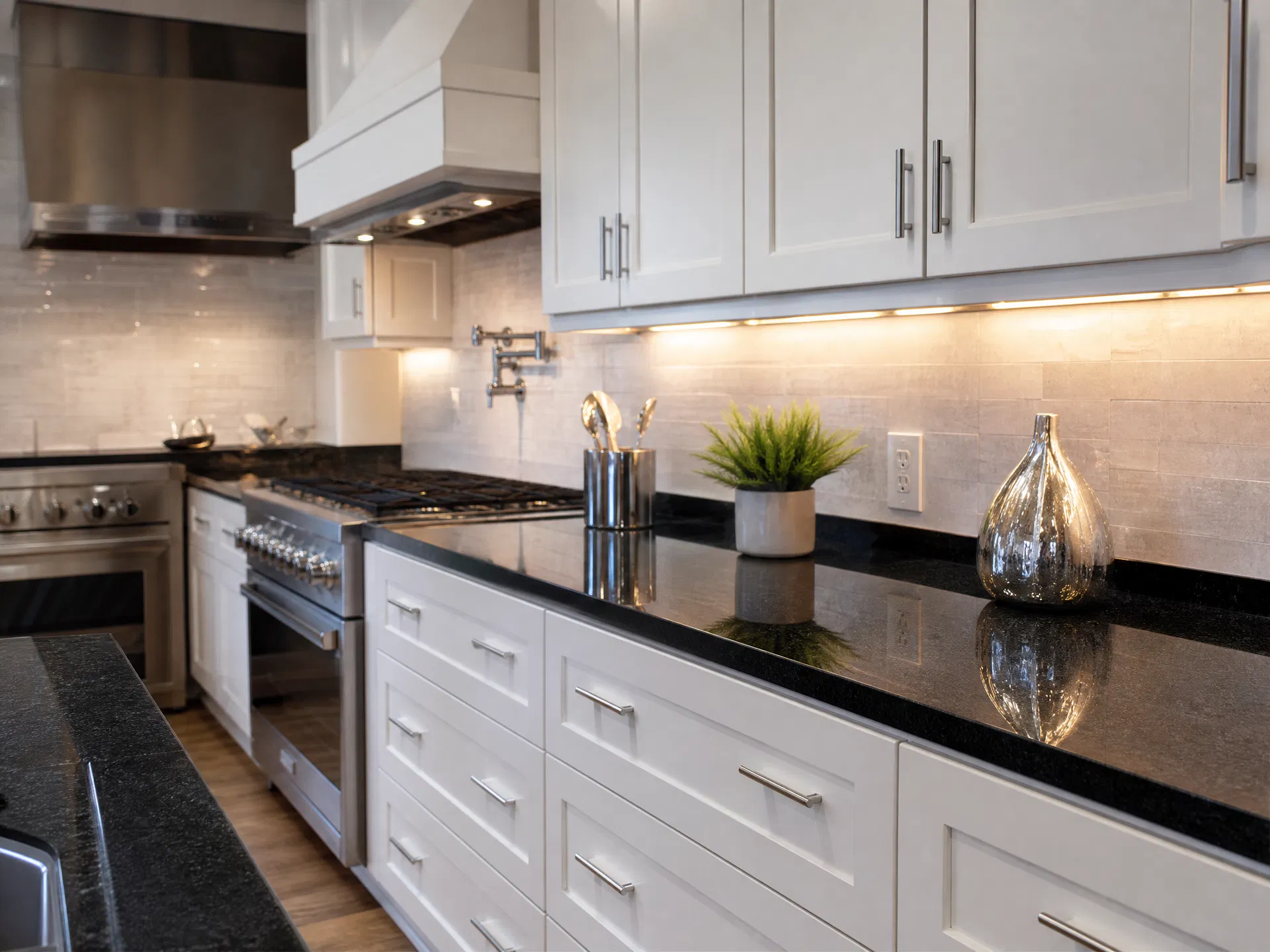 Black Granite Kitchen