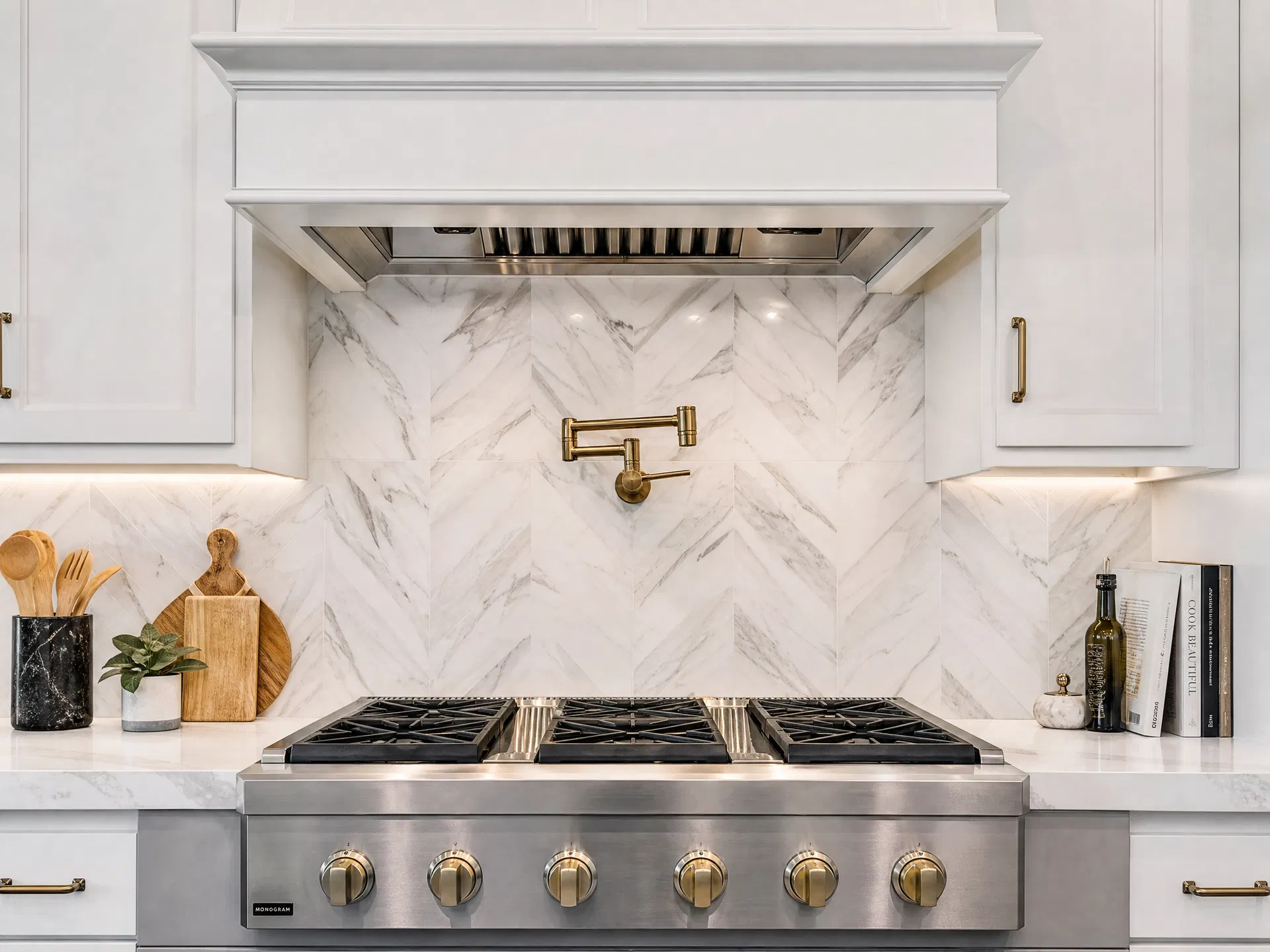 Chevron Backsplash