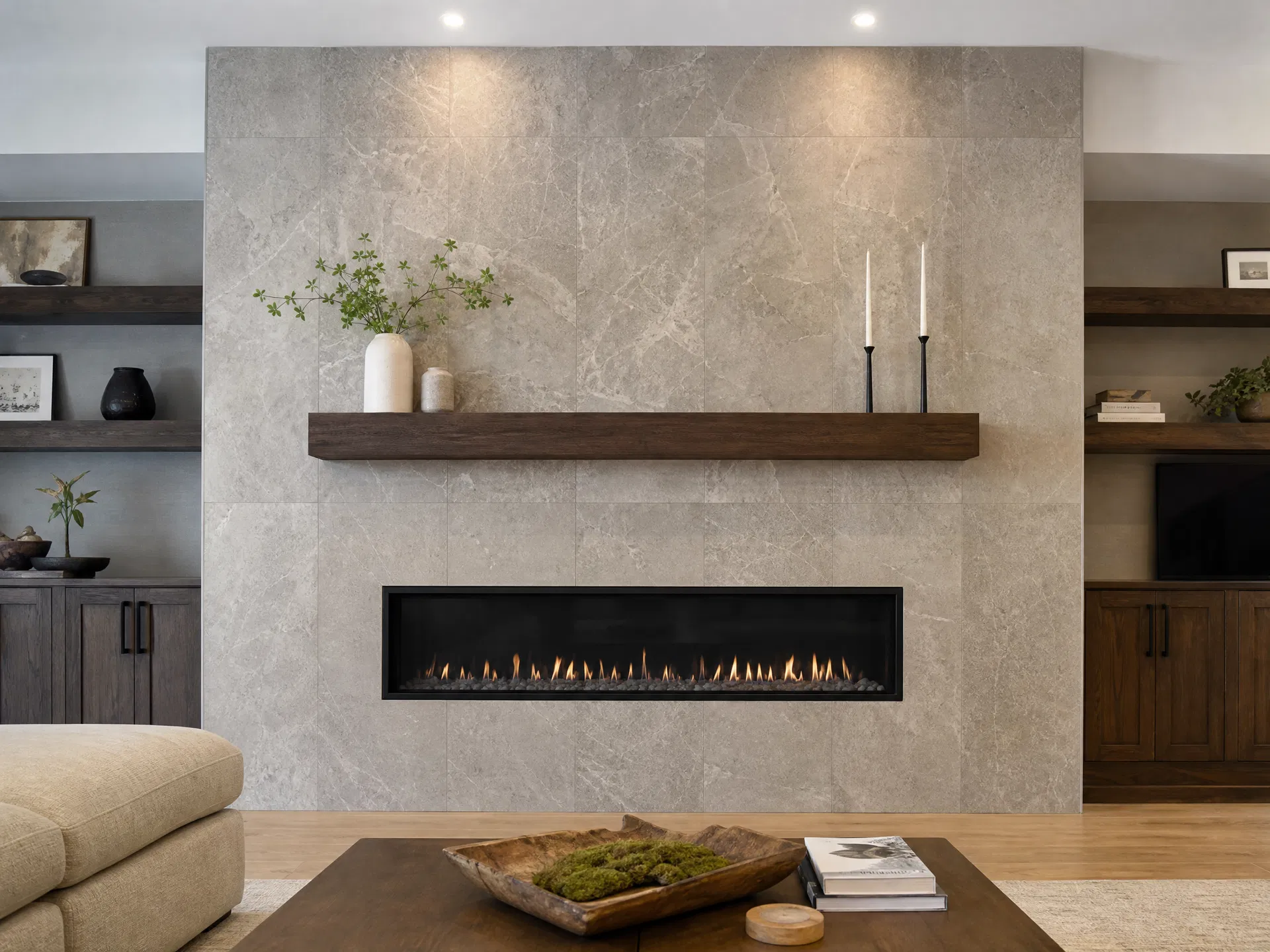 Fireplace Stone Surround