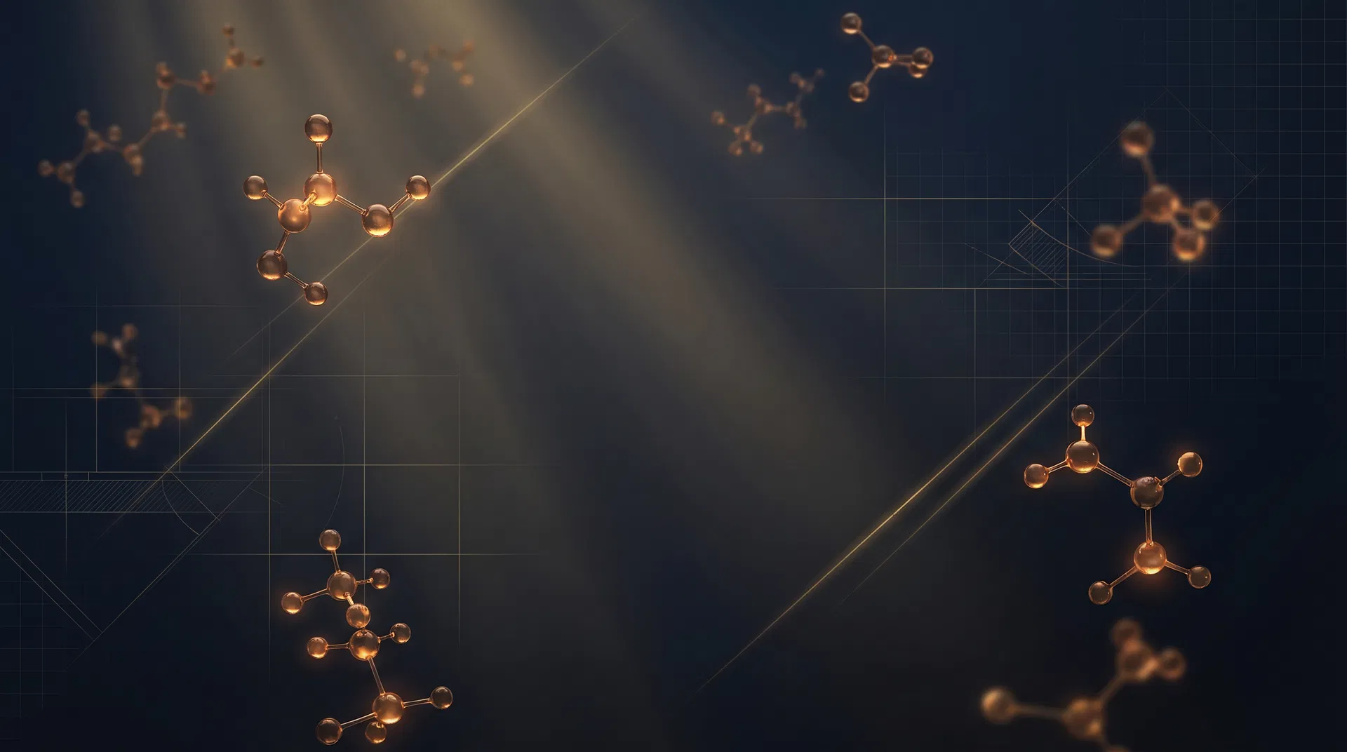 Molecular structure background