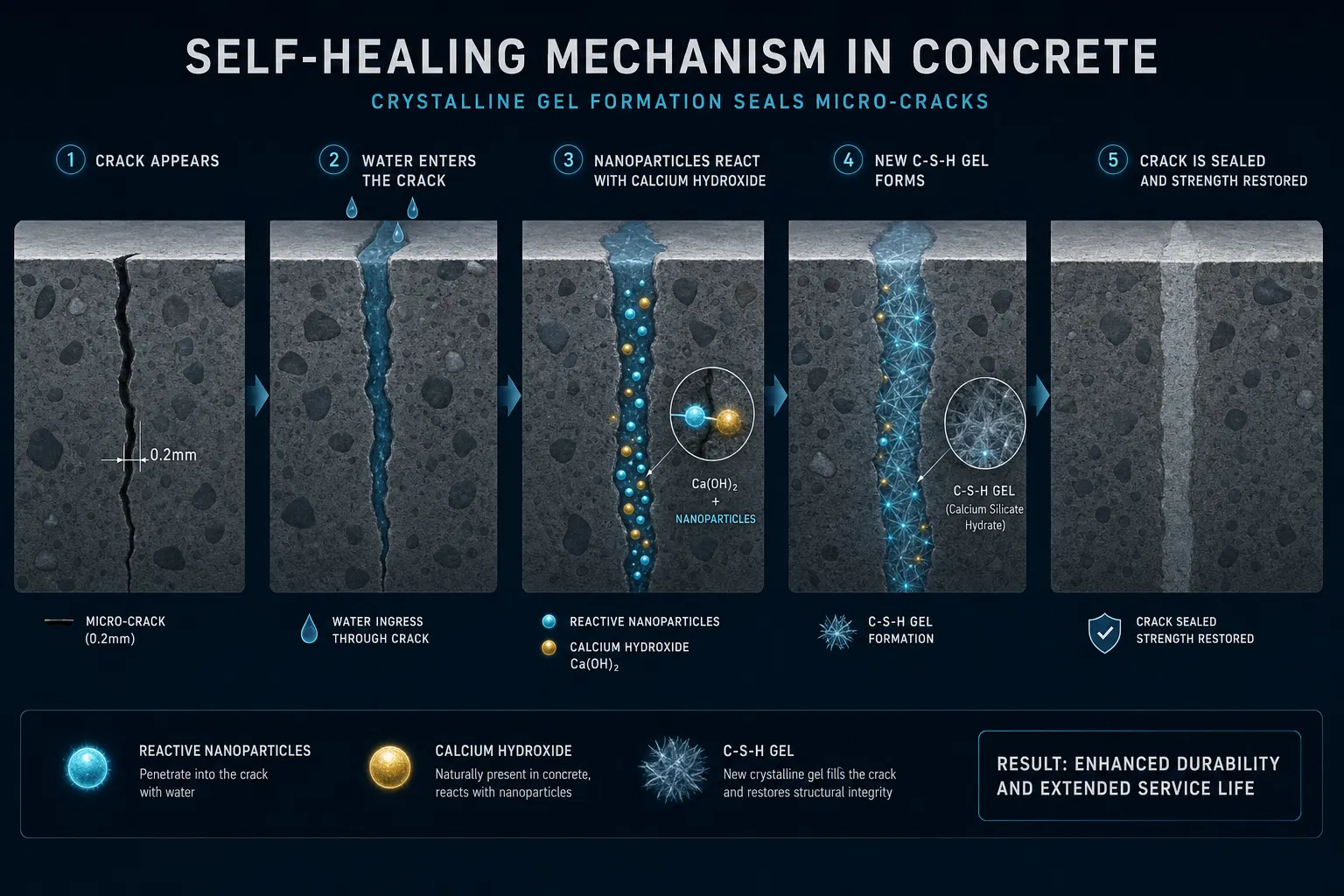 Self-healing mechanism
