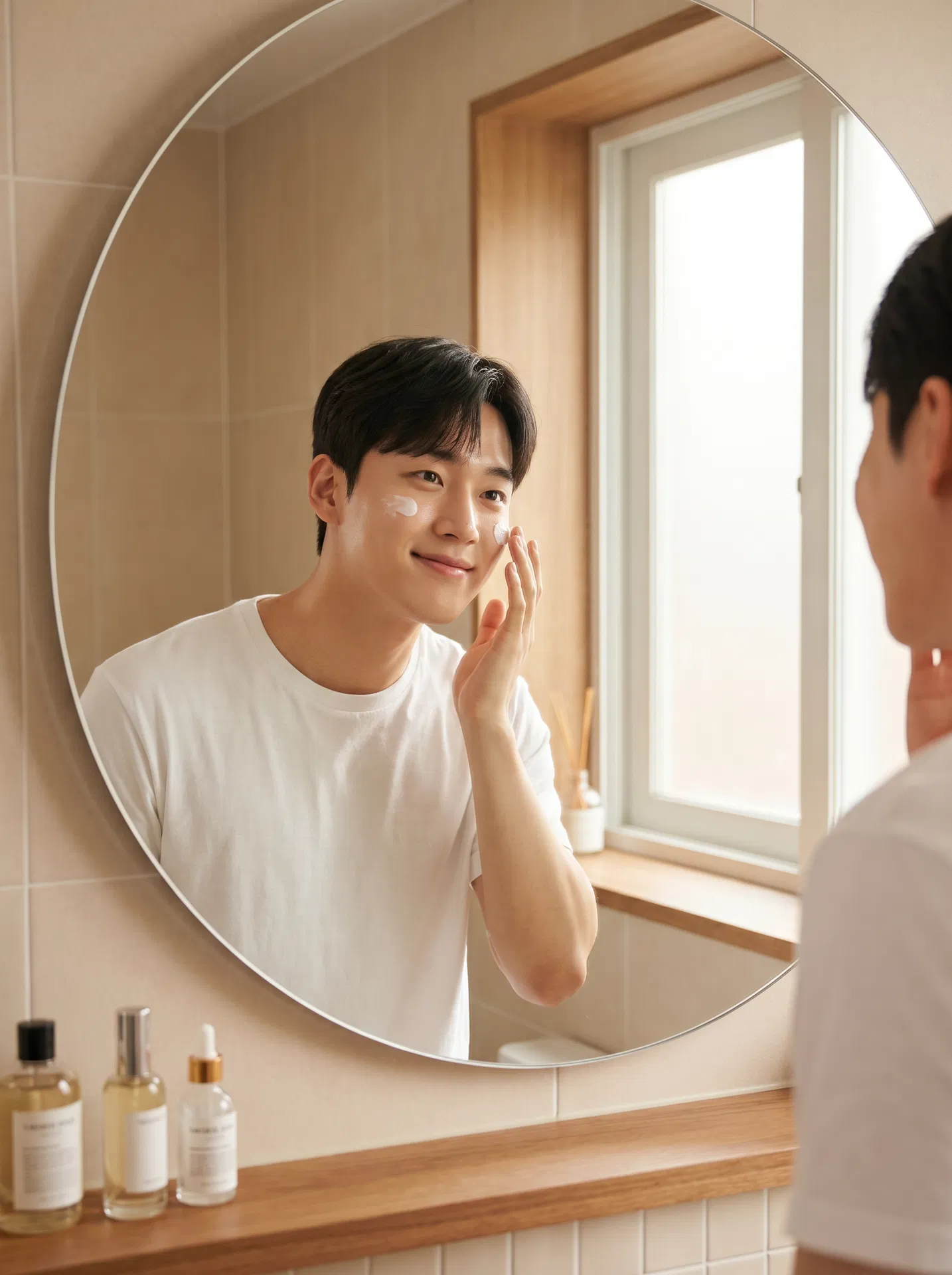 Korean male skincare