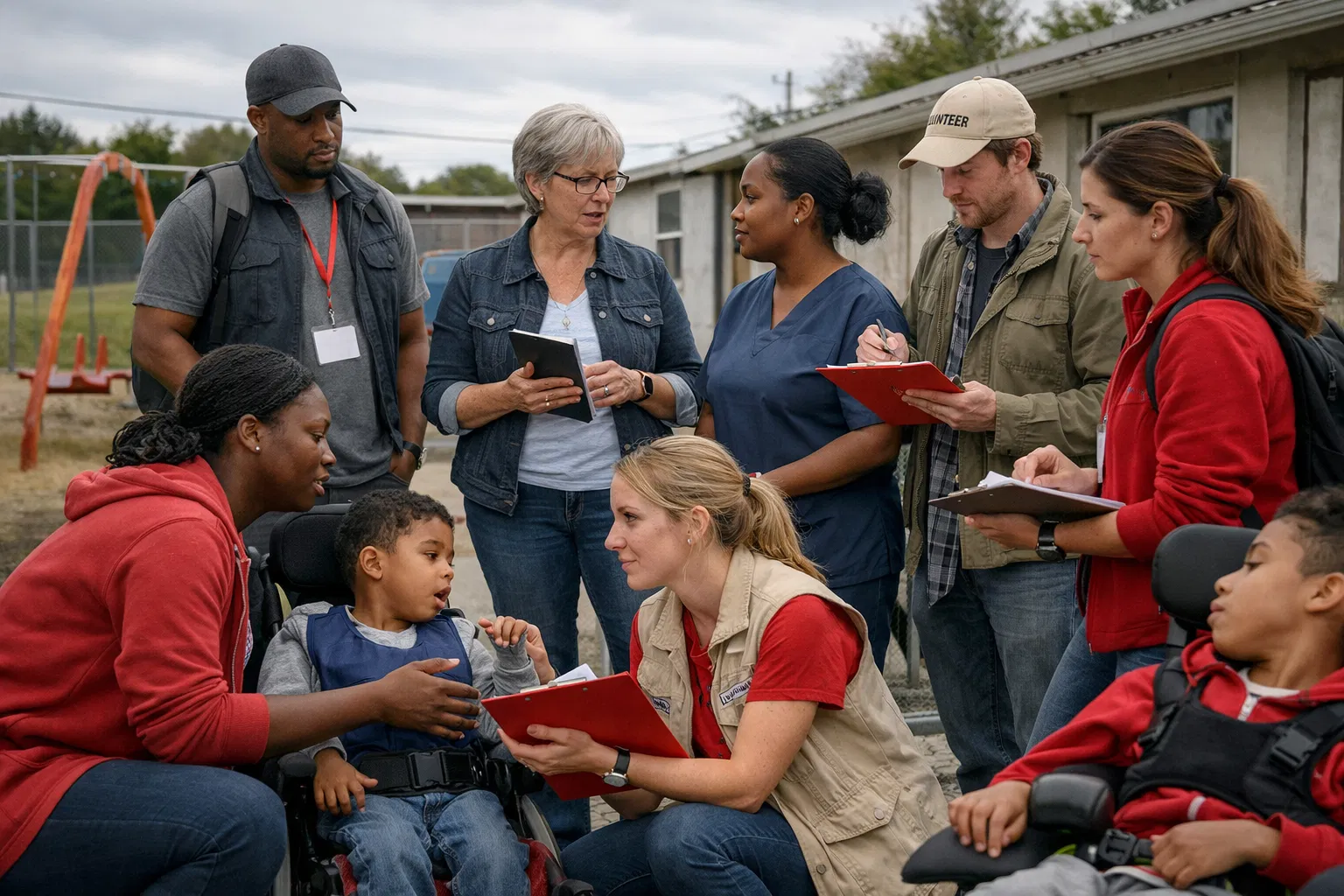 Field visit to community program