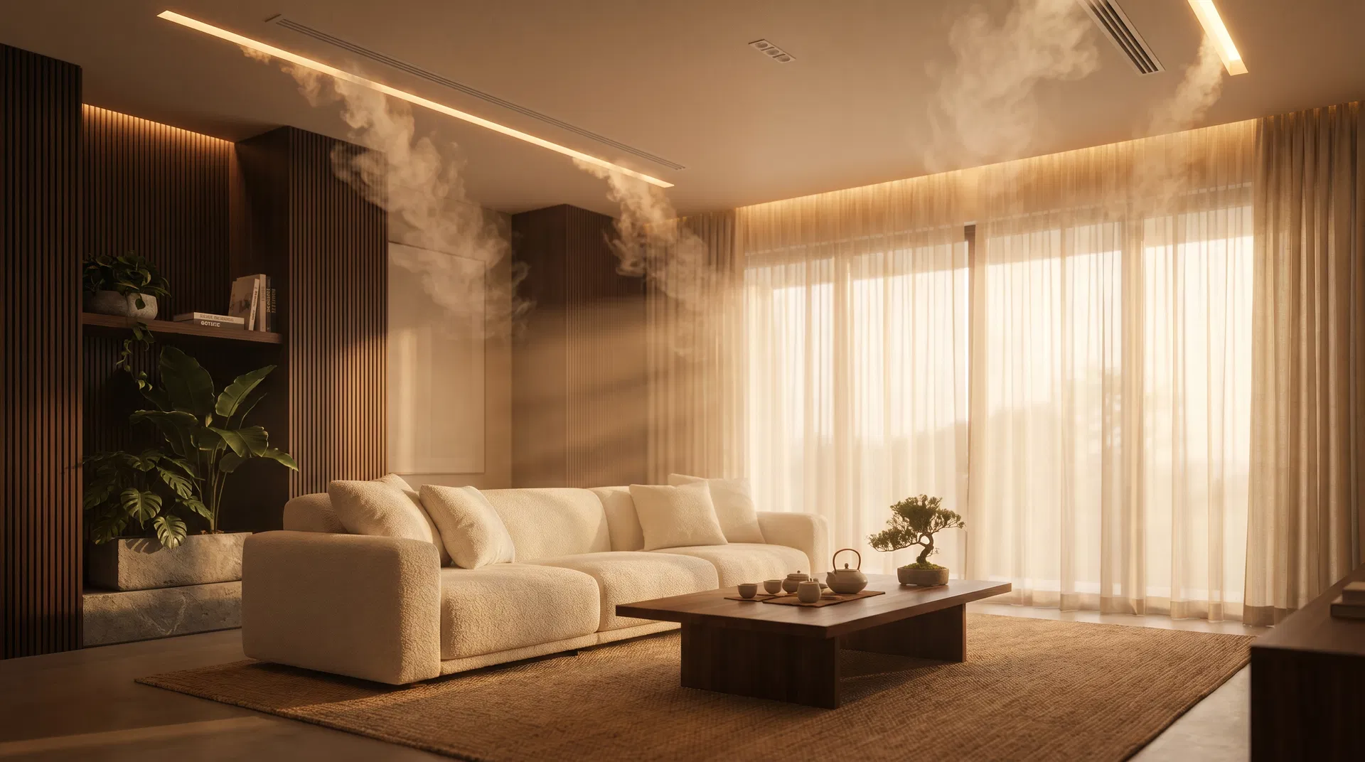 Luxury HVAC aromatherapy scenting by Saku — installed by Grove Mechanical