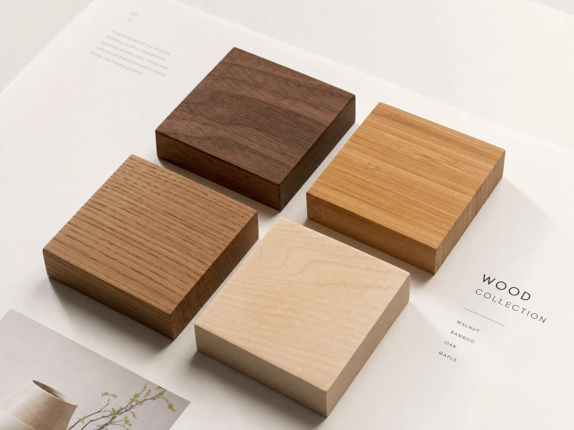 Material & Tone Consistency for sustainable bamboo and wood home accessory collections - Ensuring unified wood selection and natural tone matching across entire home collections.