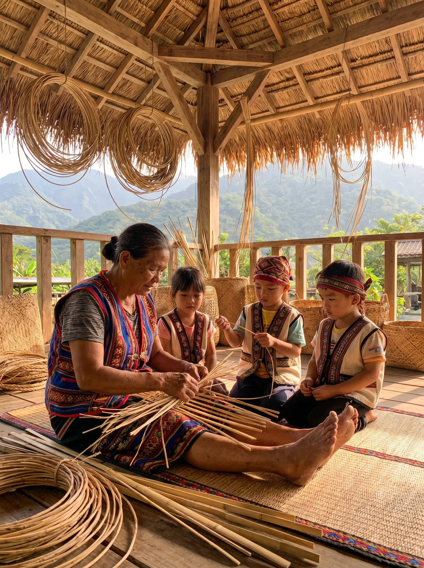 藤編與原住民文化體驗