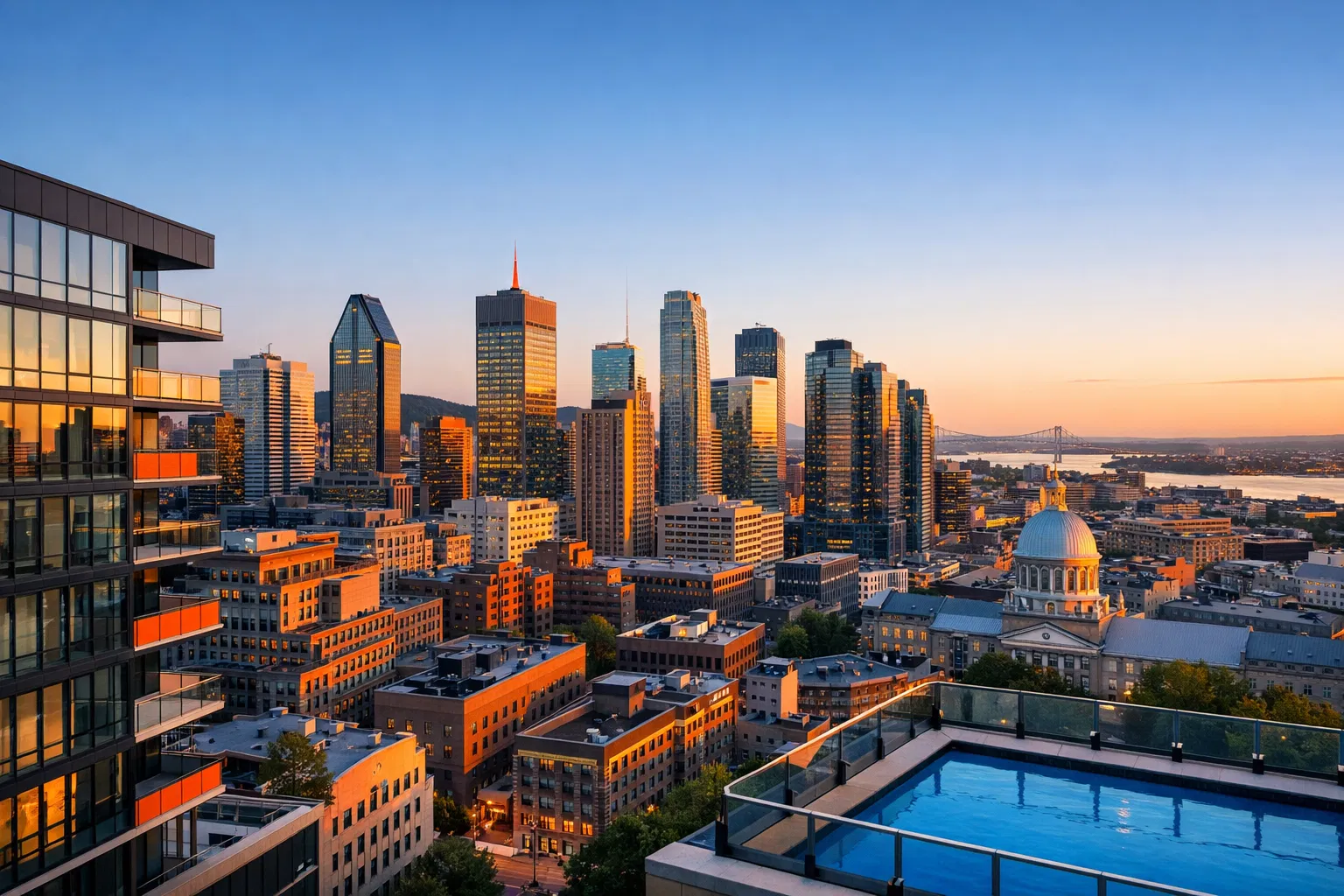 Montreal Skyline