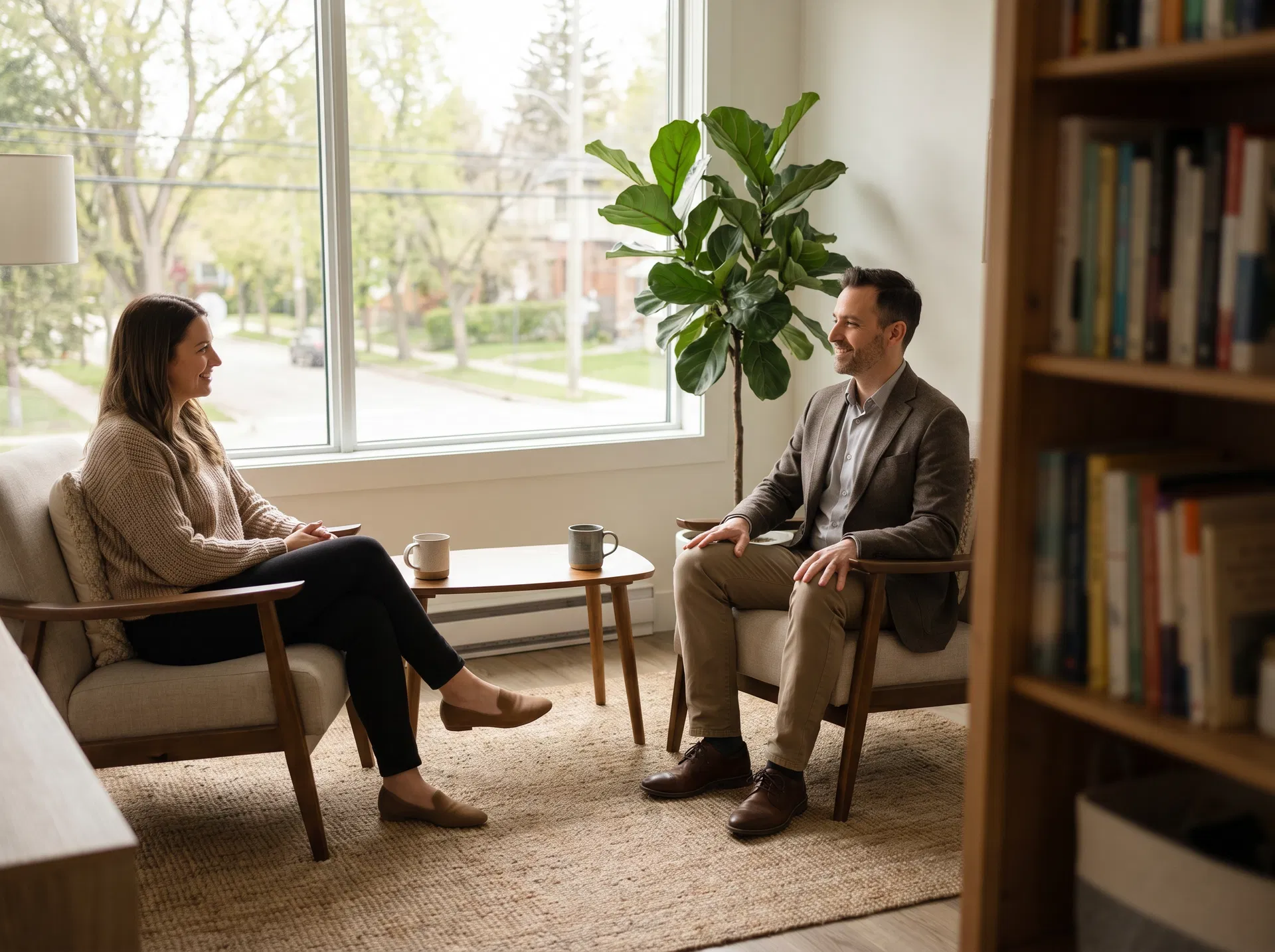 Professional counselling session at Resilience Counselling Services, Fredericton NB