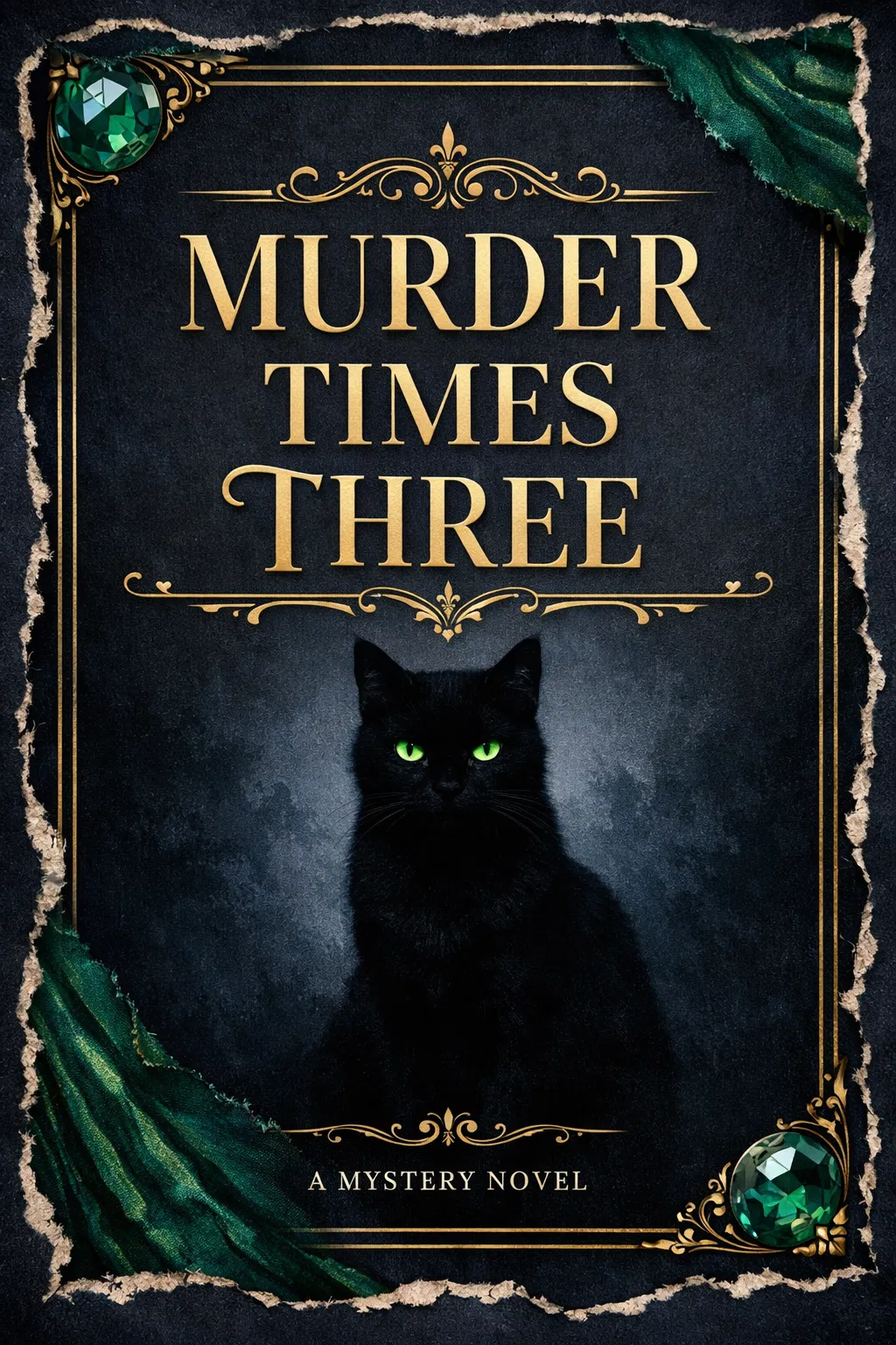 Murder Times Three Book Cover