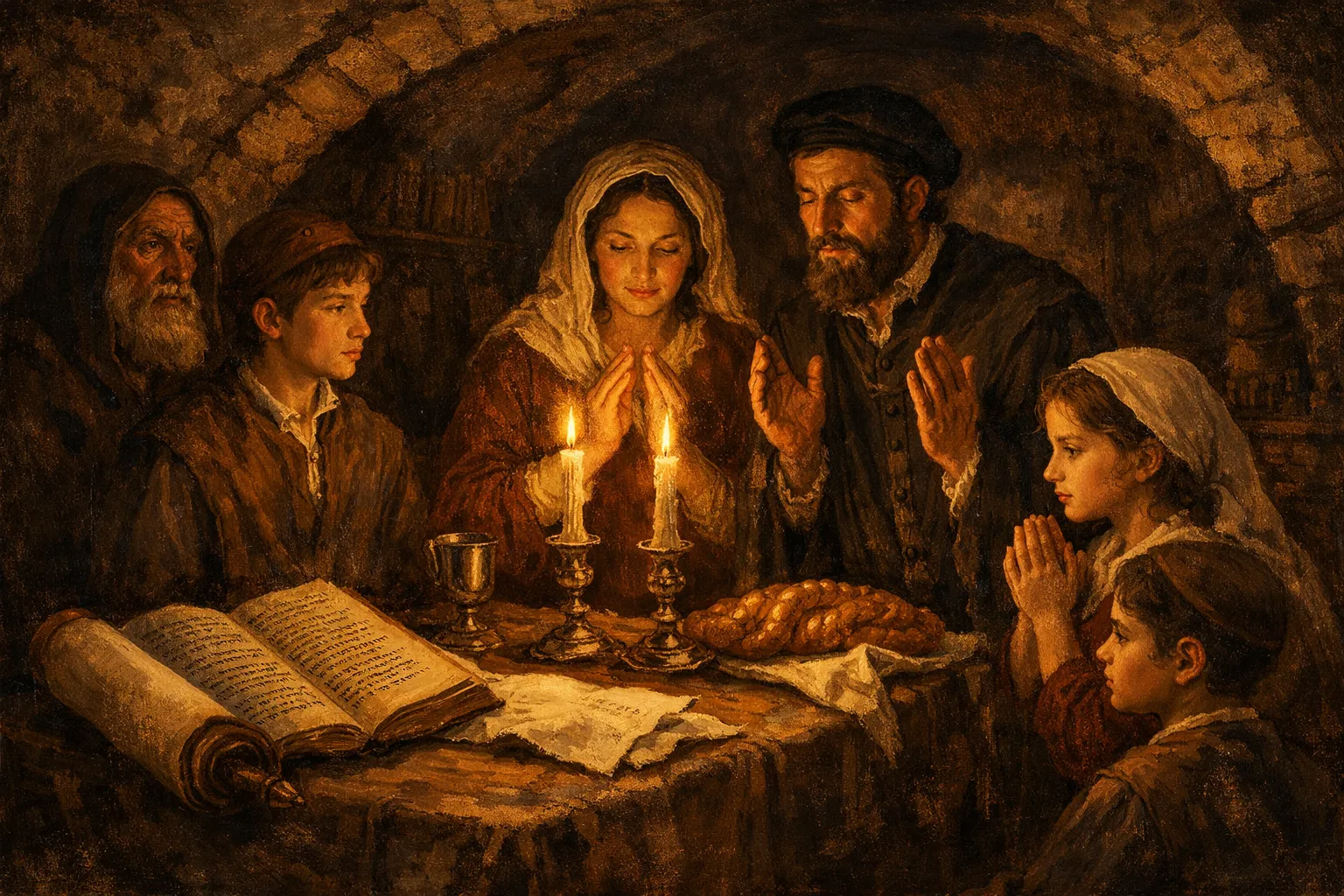 Historical Converso family ritual