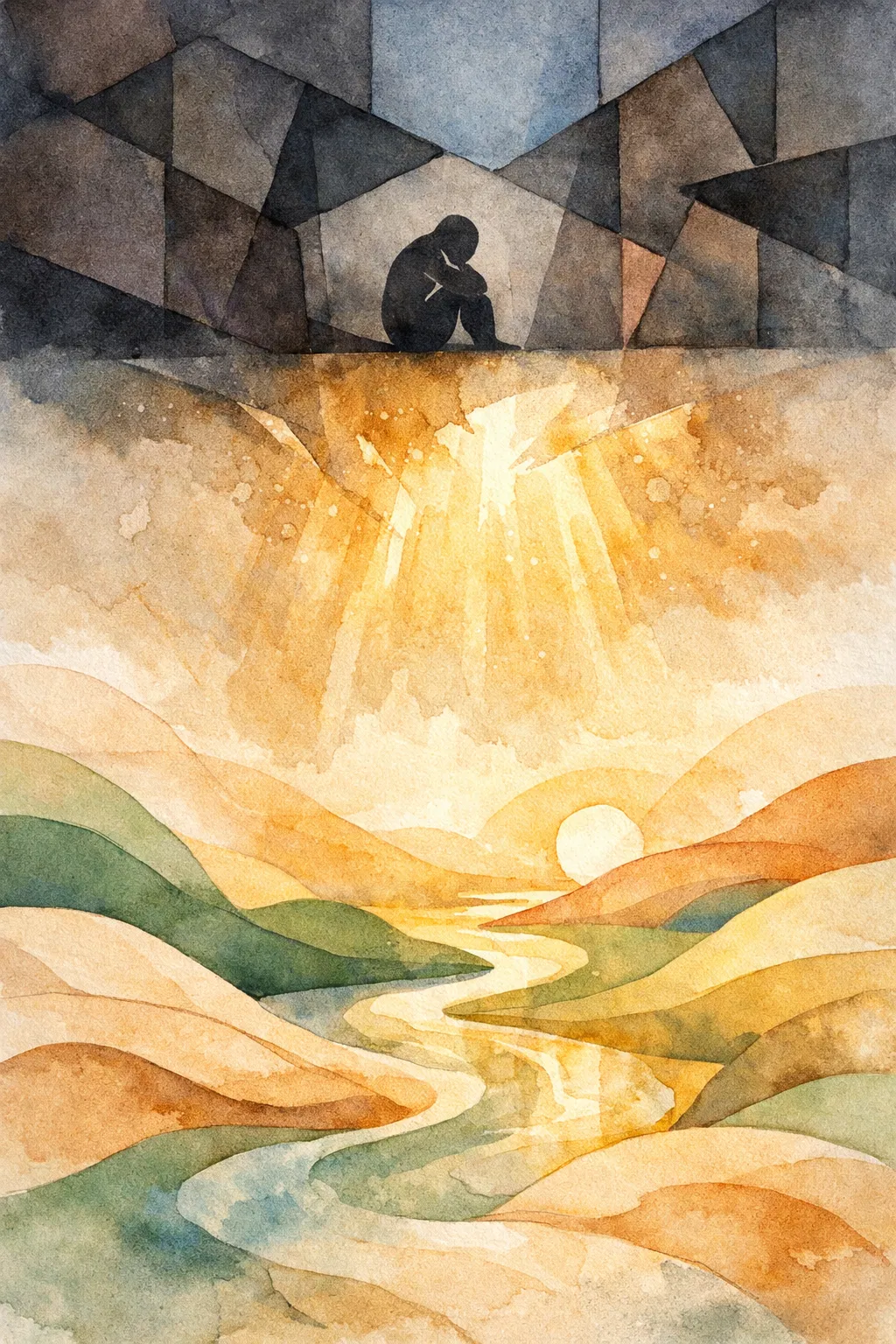 Emotional journey from repression to freedom