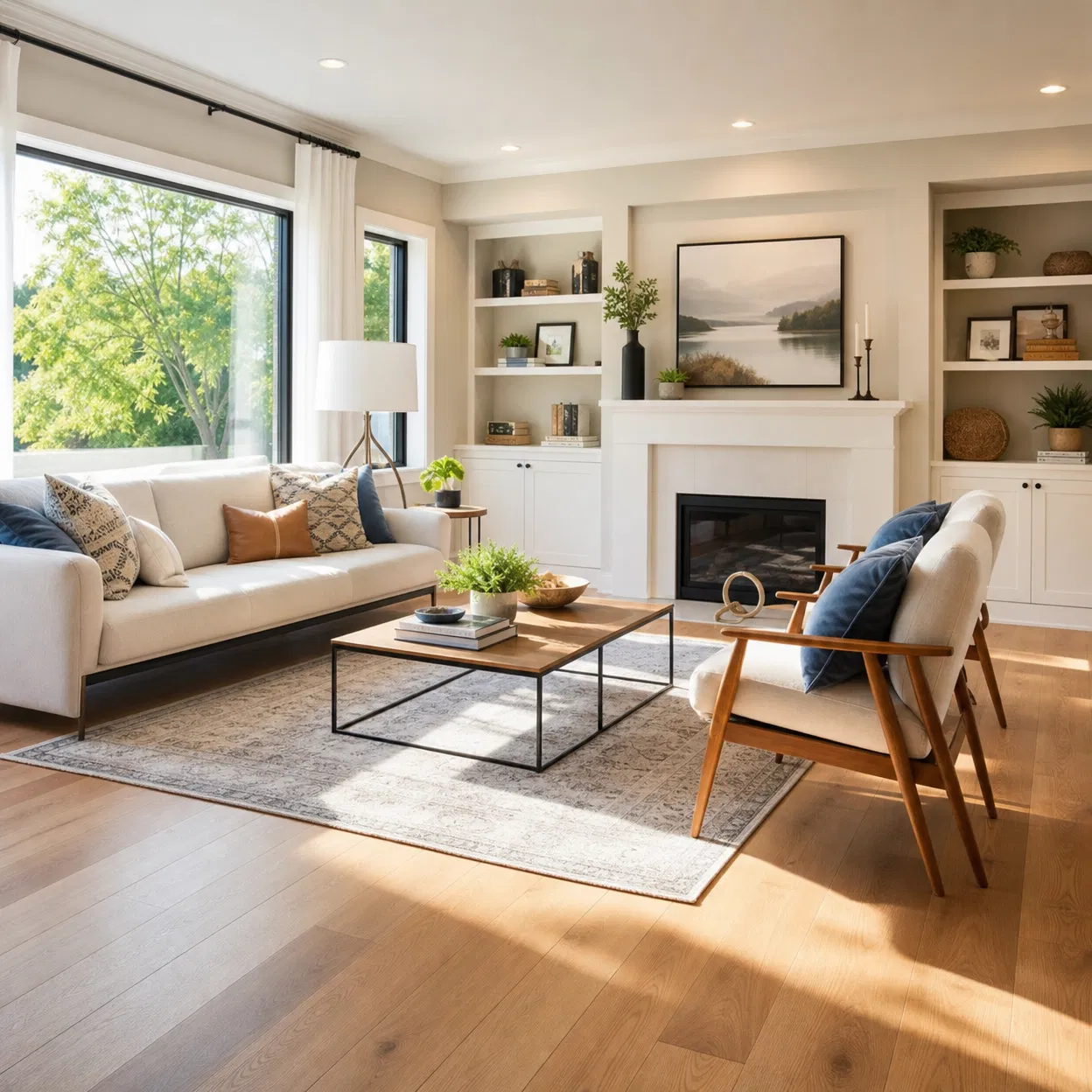 Fresh living spaces.
