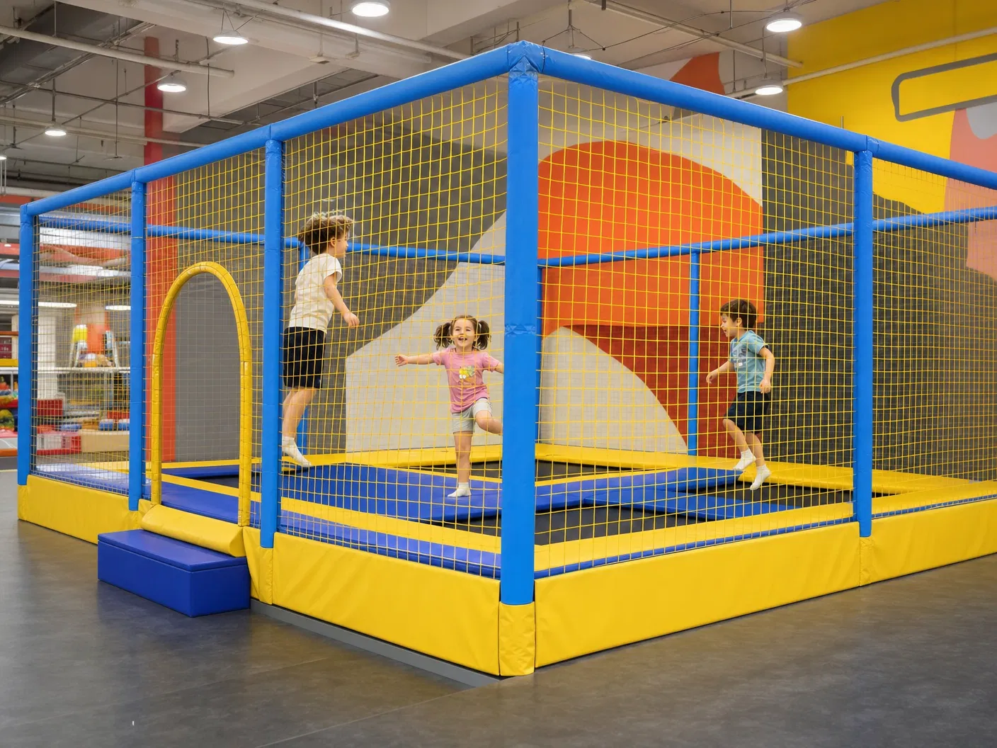 Trampoline individuel — Photo réelle