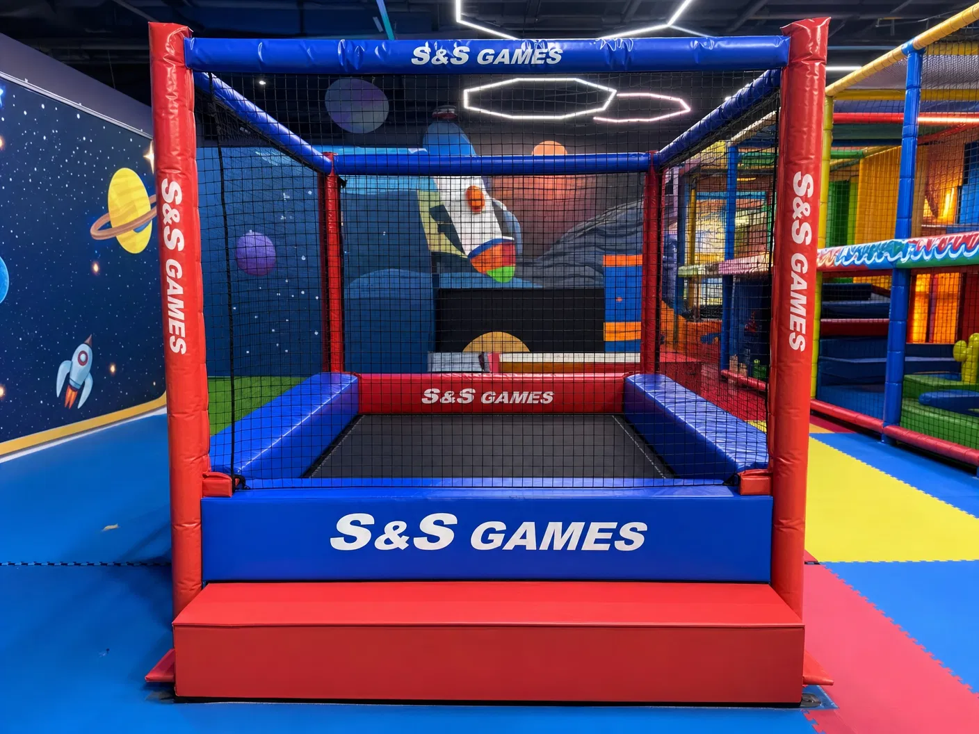 Trampoline S&S Games — Photo réelle